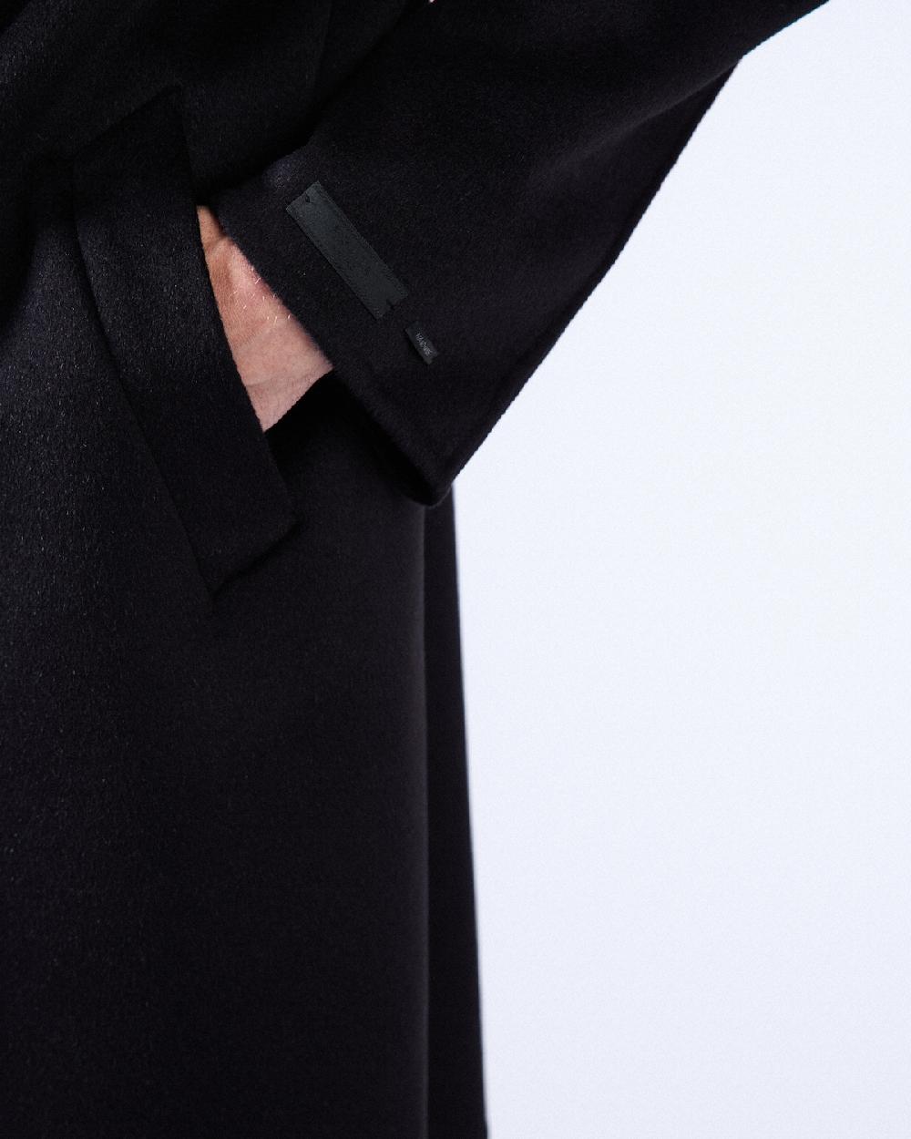 Prada Abrigo De Mezcla De Lana De Botonadura Simple