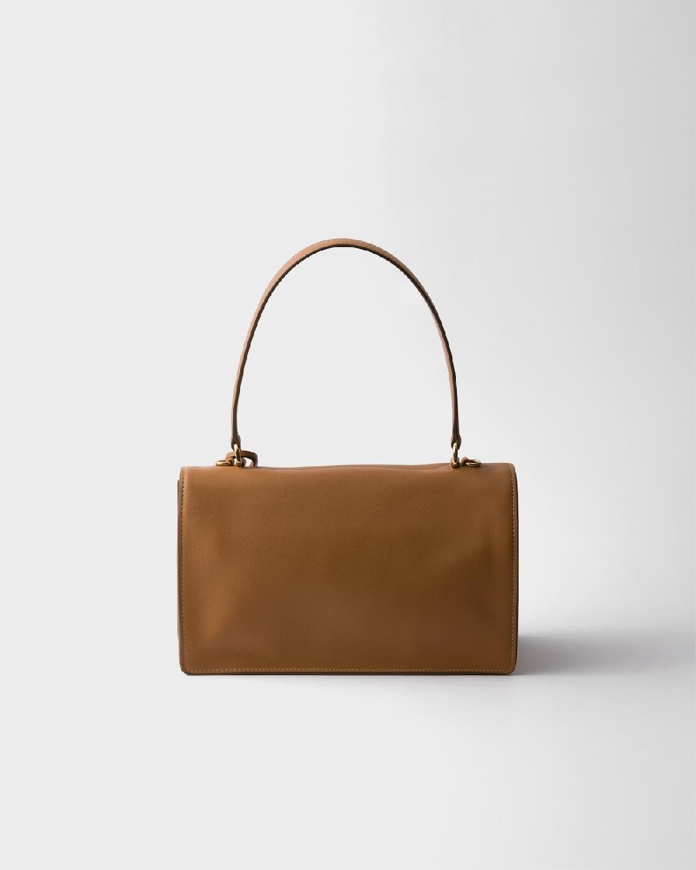 Prada Bolso Bandolera Prada Soft Sound De Piel Mediano