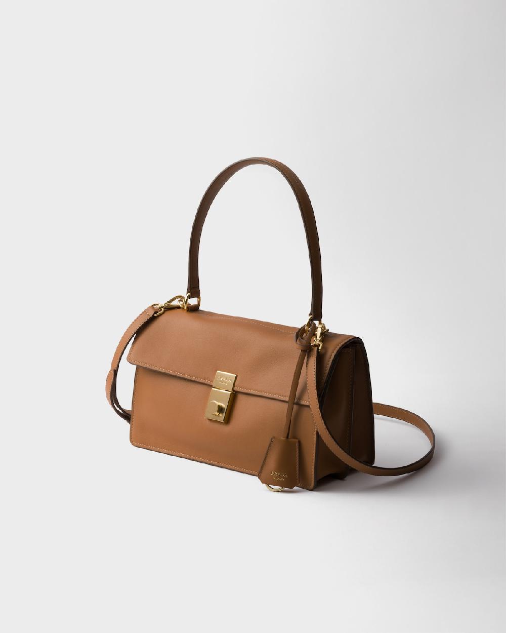 Prada Bolso bandolera Prada Soft Sound de piel mediano