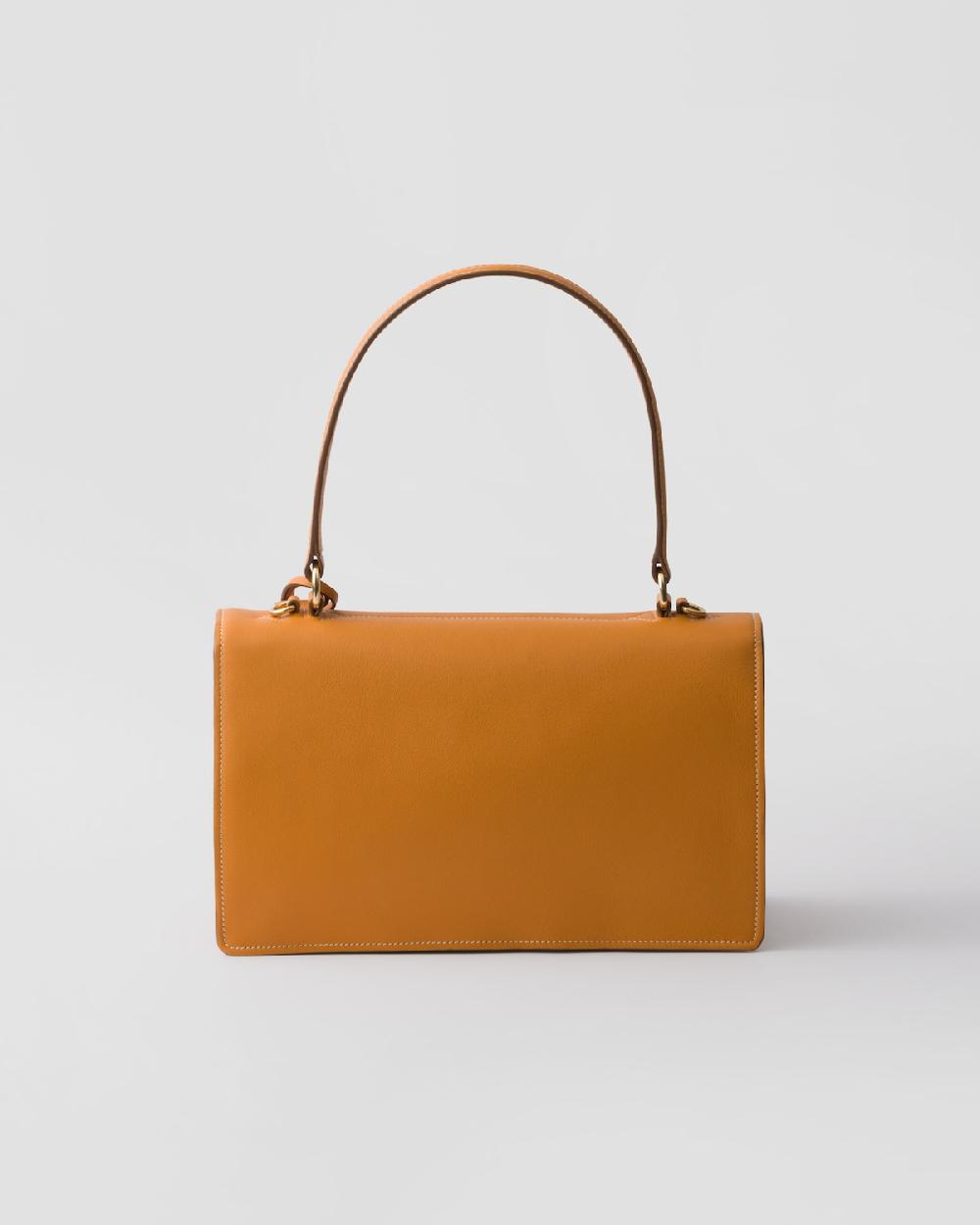 Prada Bolso Bandolera Prada Soft Sound De Piel Mediano