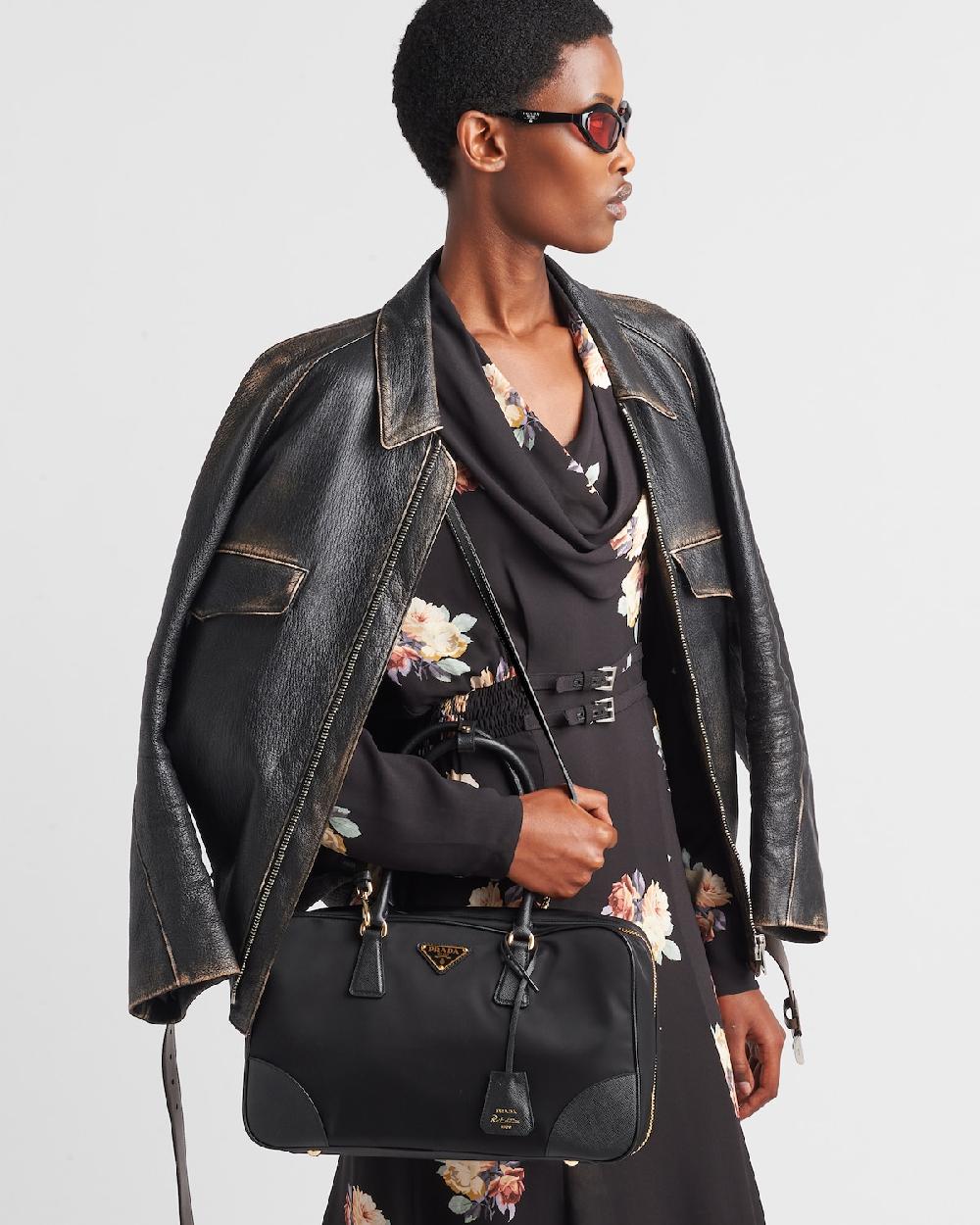 Prada Bolso Prada Re-Edition 1978 de Re-Nylon y piel Saffiano con dos asas grande