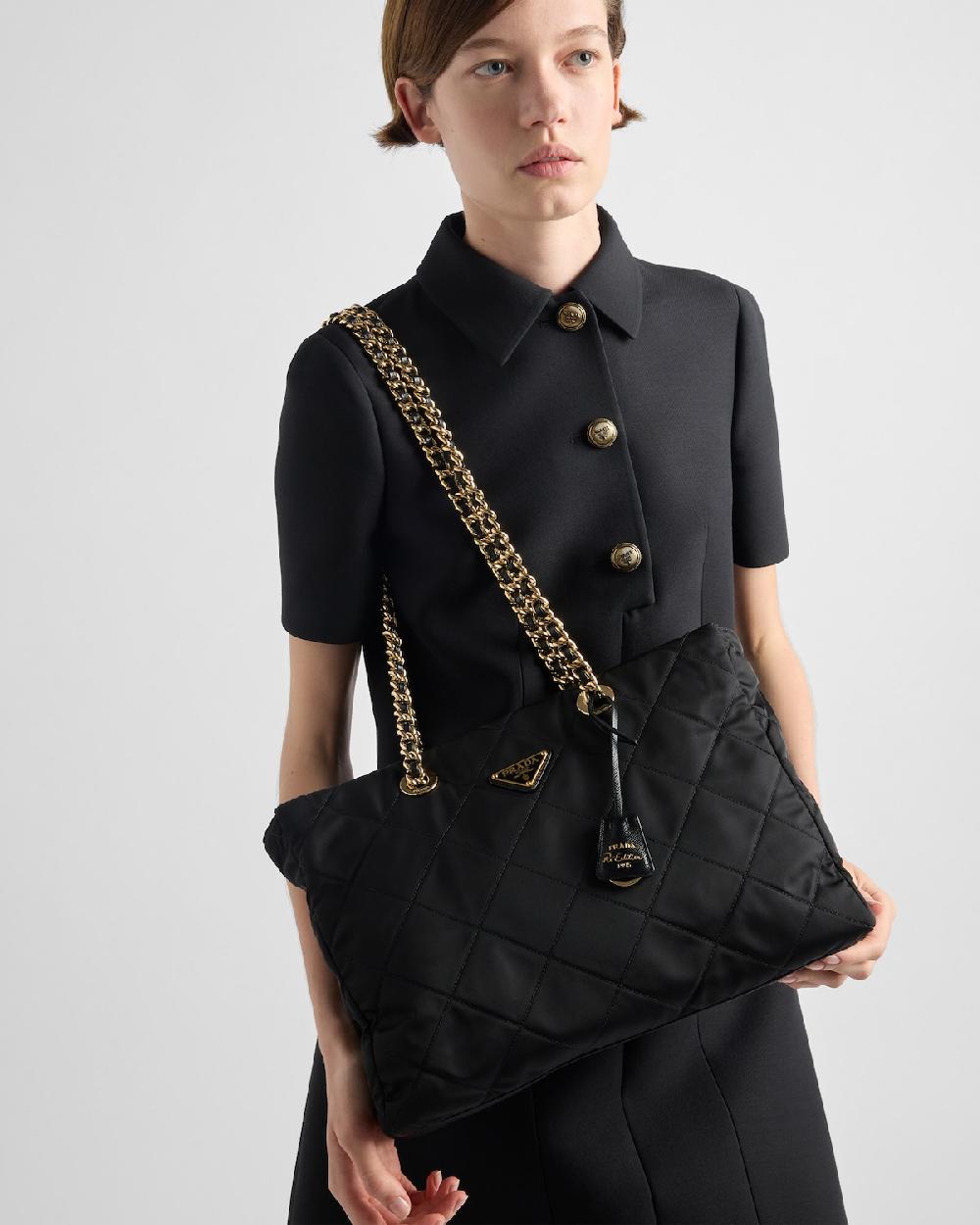 Prada Bolso Prada Re-Edition 1995 Chaîne de Re-Nylon grande