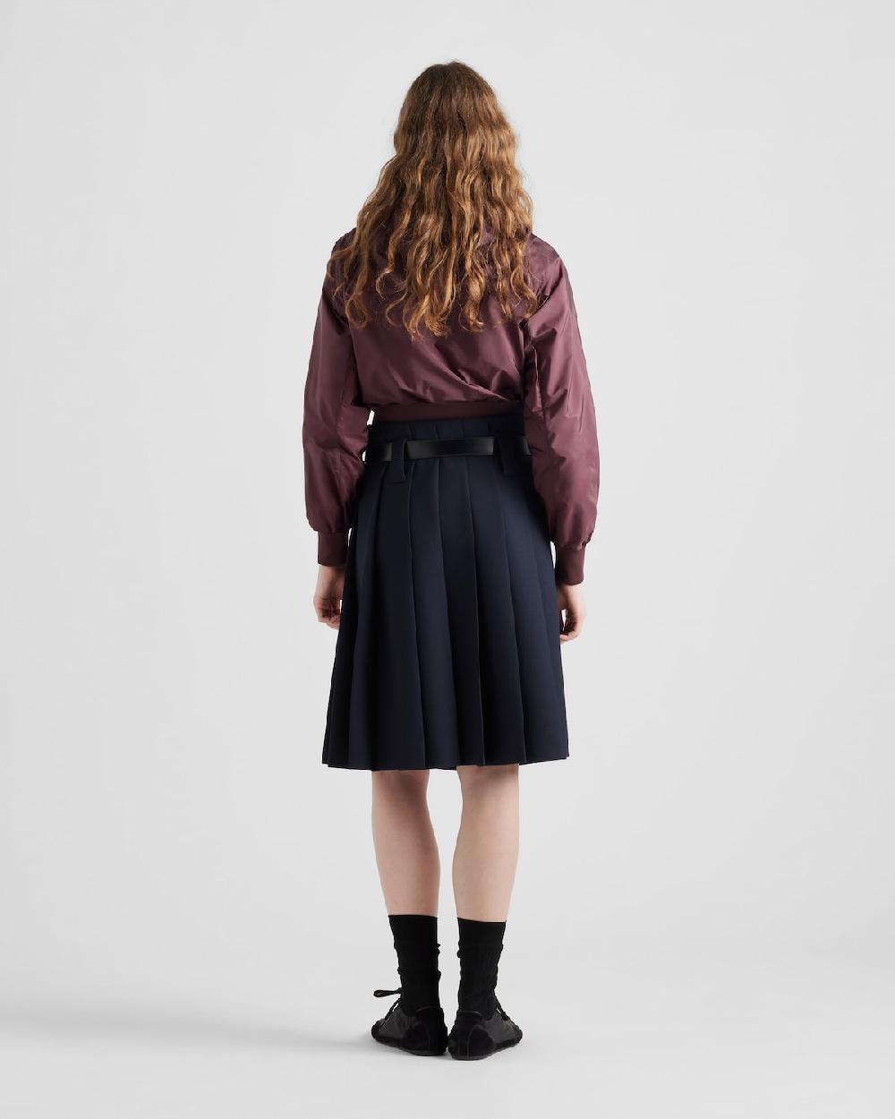 Prada Cazadora Estilo Sobrecamisa De Re-Nylon Ligero