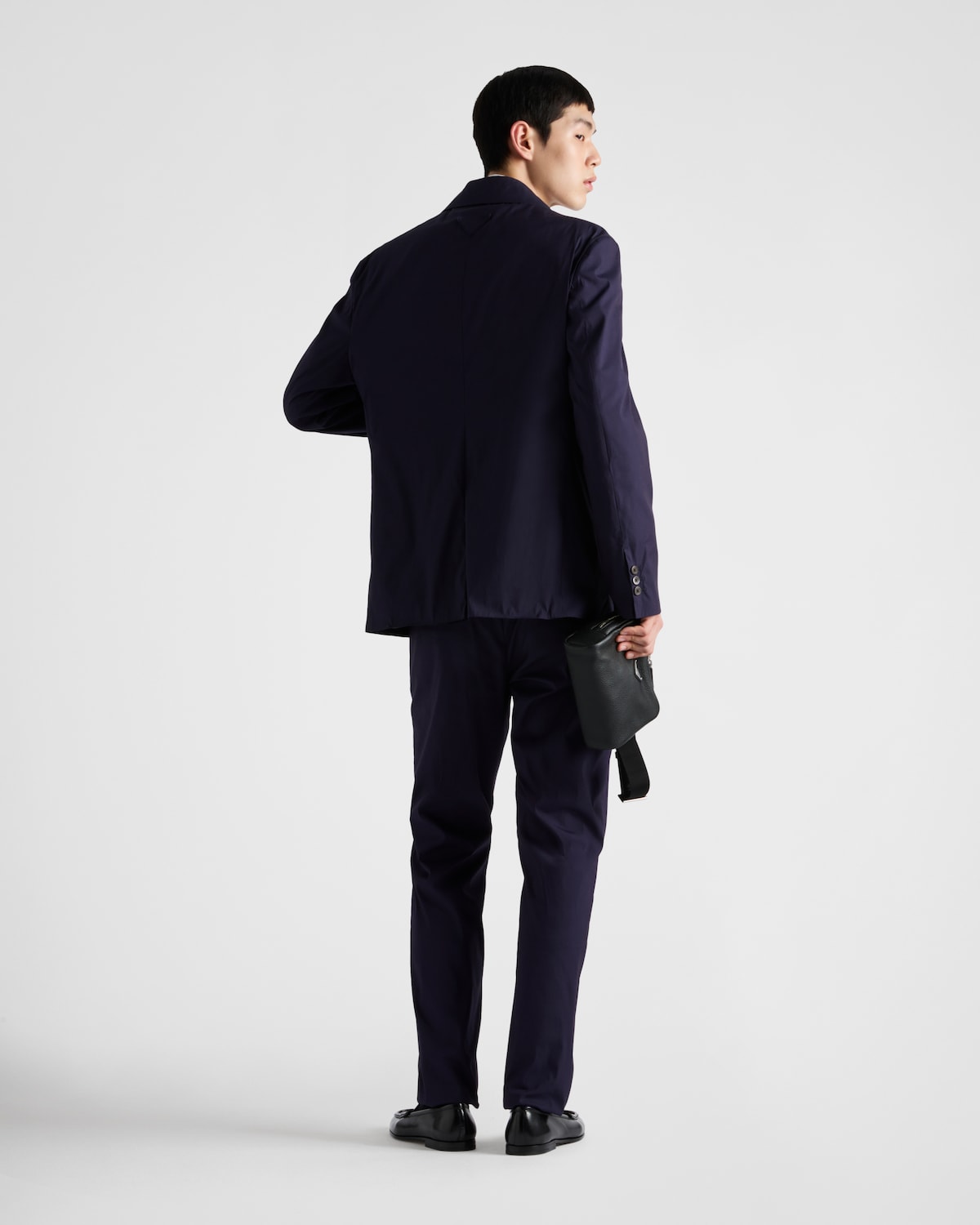 Prada Chaqueta De Botonadura Simple En Mezcla De Algodón