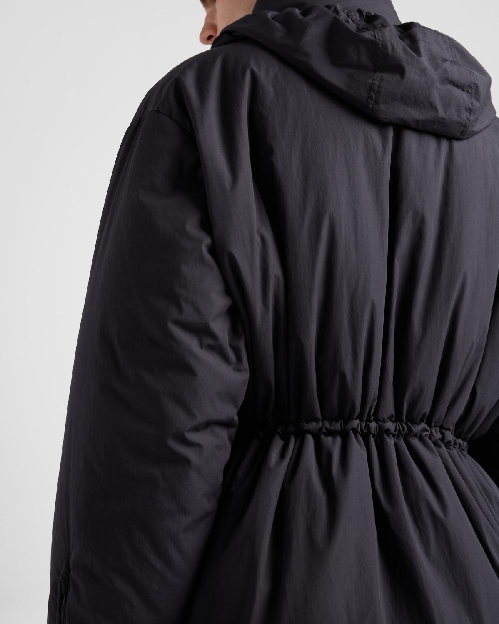 Prada Chaqueta De Plumón De Algodón Técnico De Peso Medio