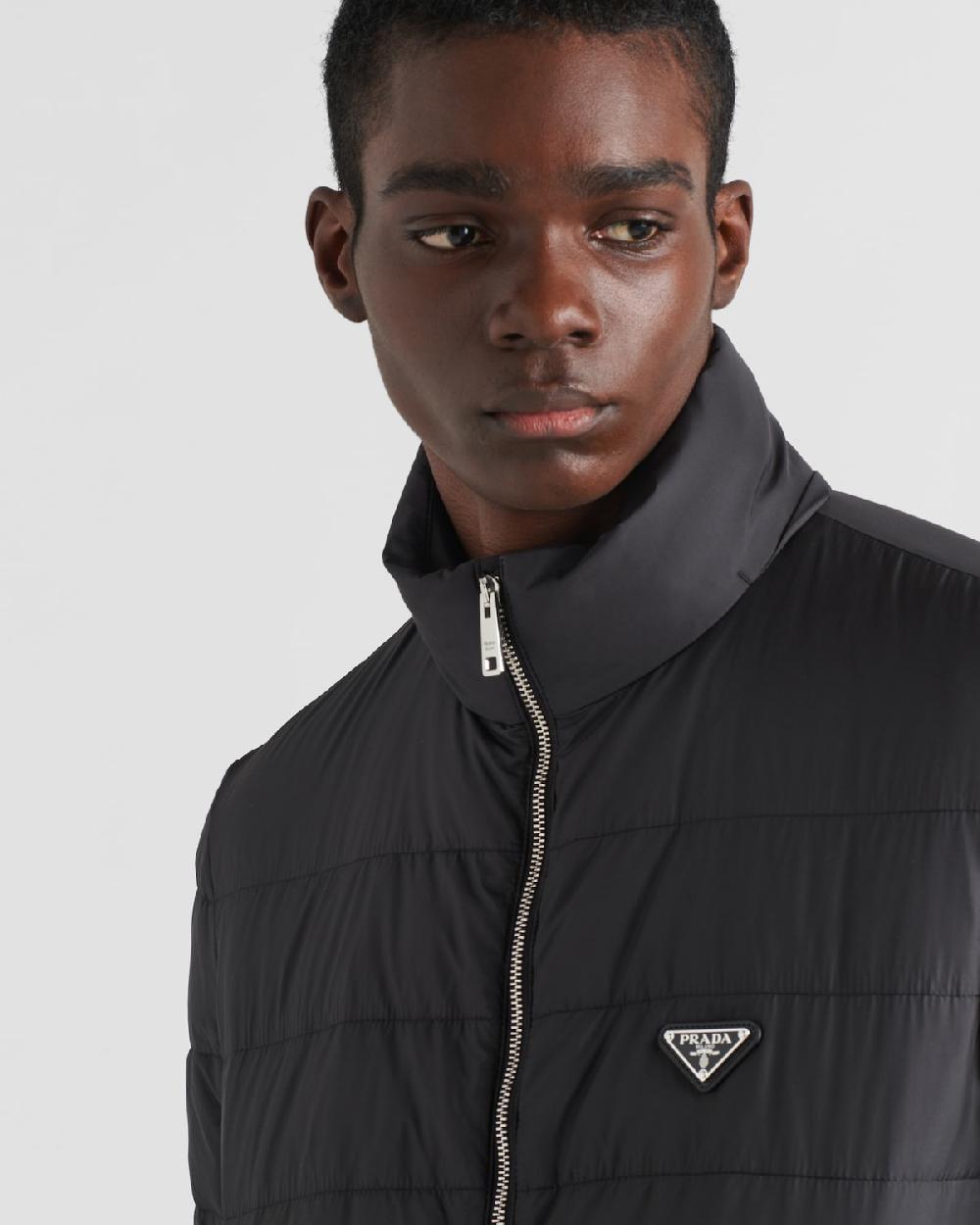 Prada Chaqueta De Plumón De Peso Medio En Poliéster