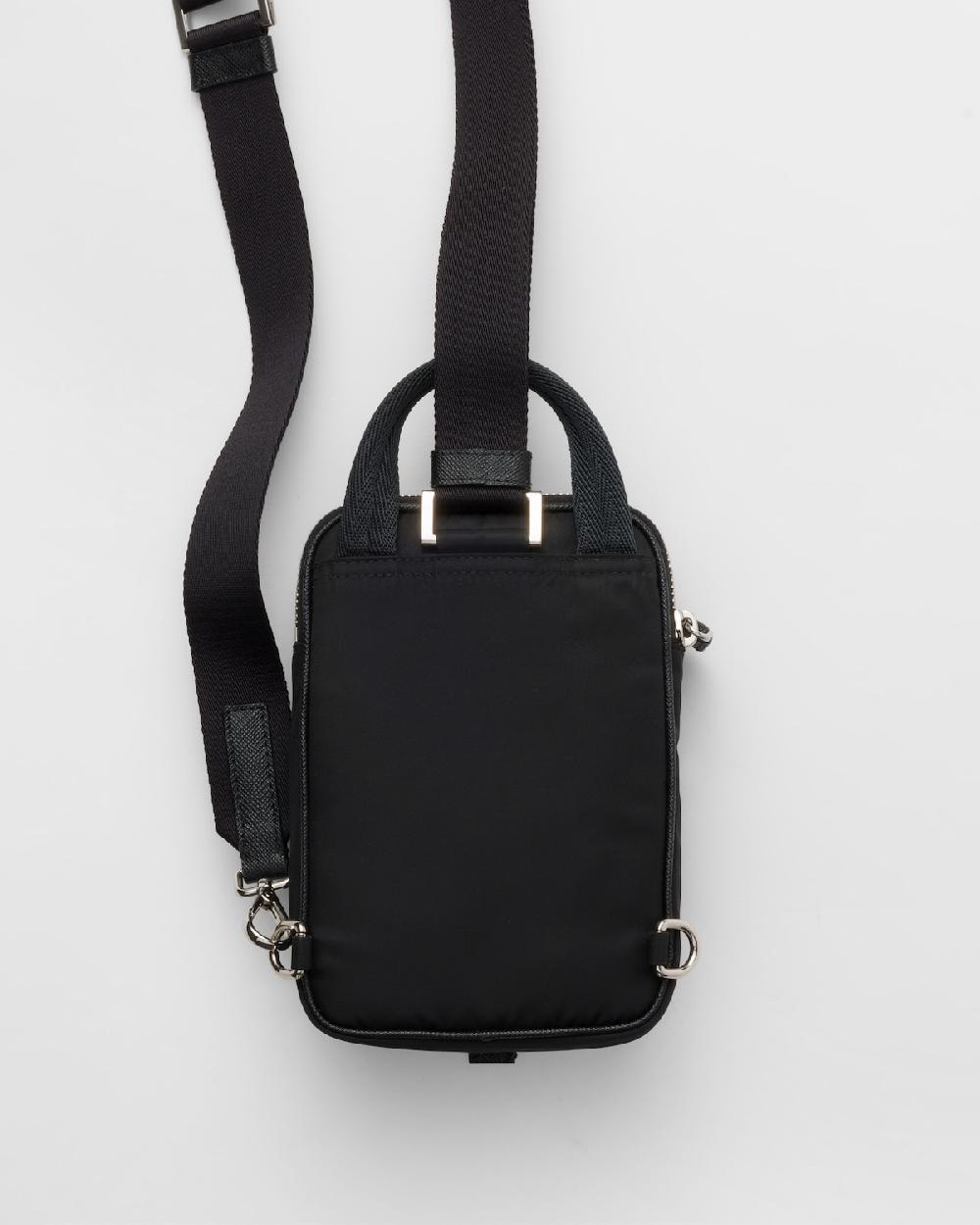 Prada Funda Para Smartphone De Re-Nylon Y Piel Saffiano