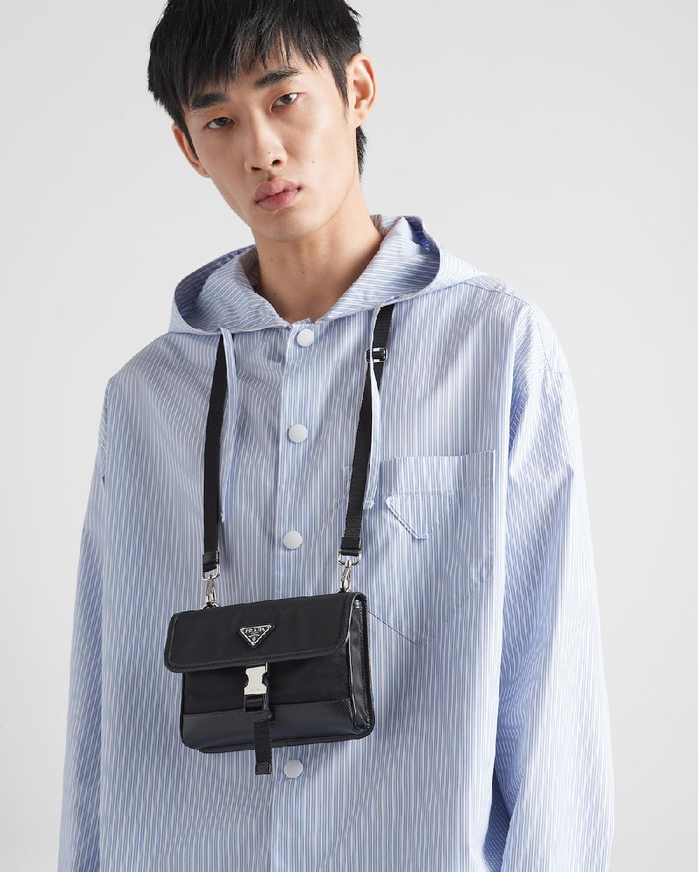 Prada Funda Para Smartphone De Re-Nylon Y Piel Saffiano