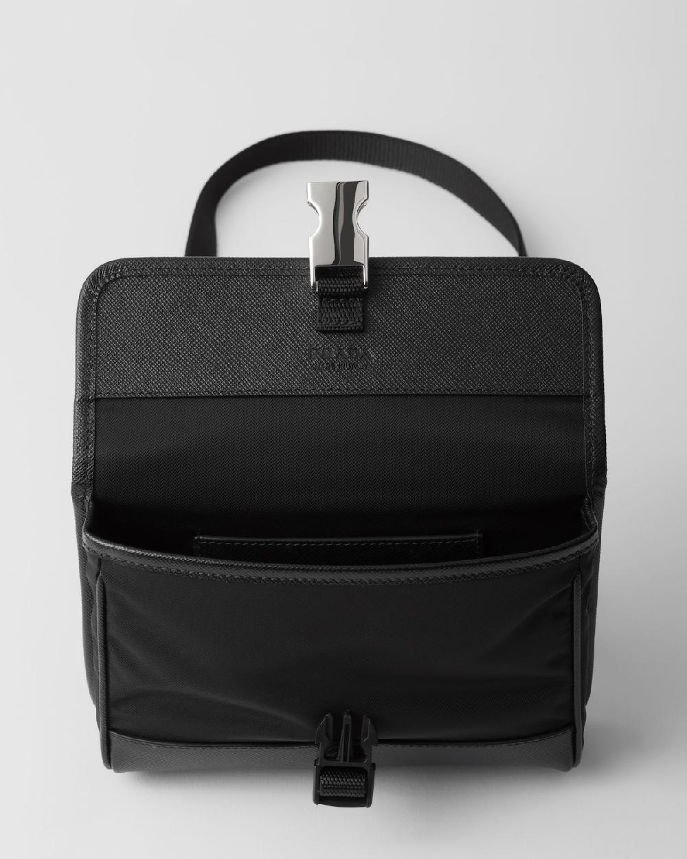 Prada Funda Para Smartphone De Re-Nylon Y Piel Saffiano