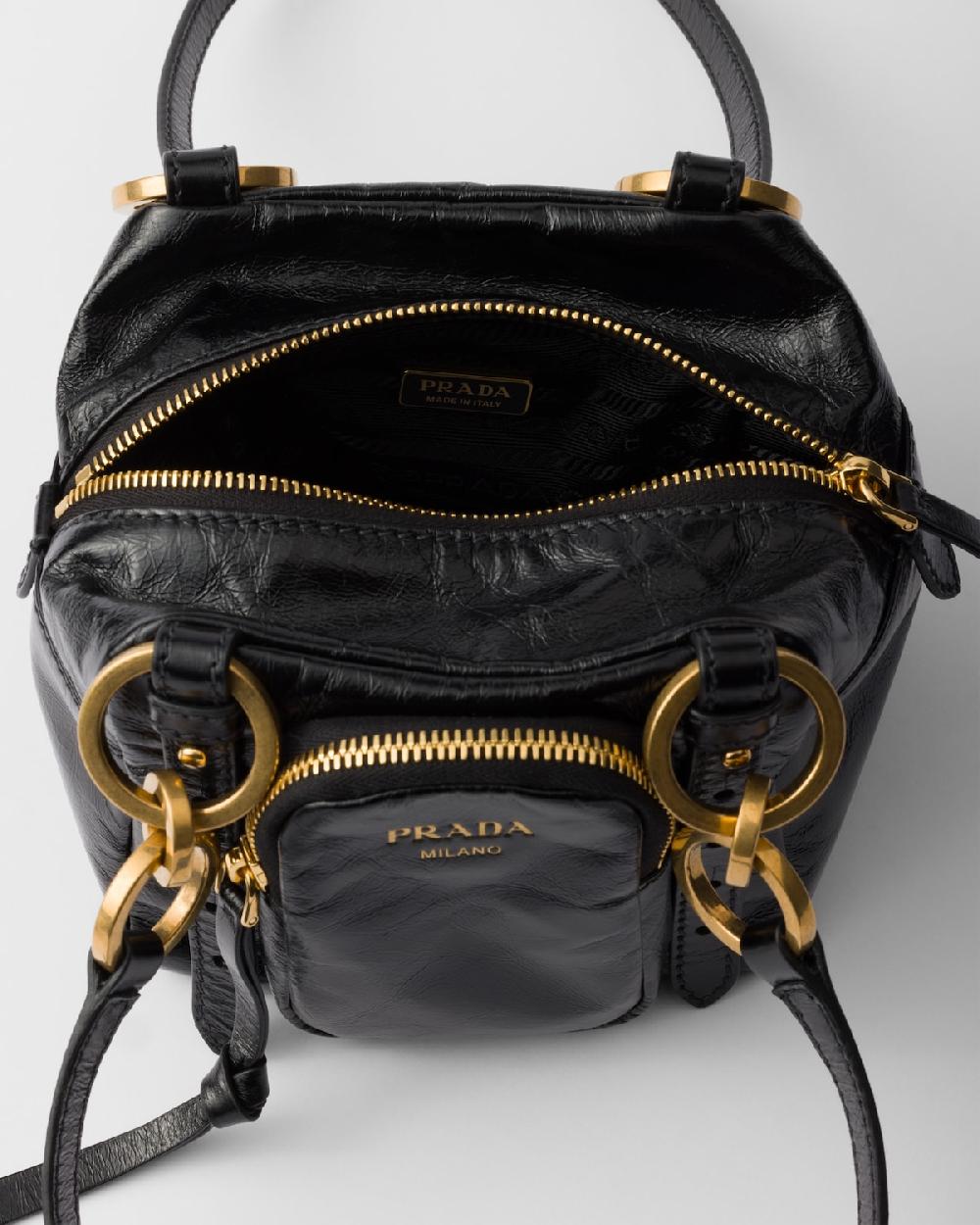 Prada Minibolso Prada Dangle De Piel Con Asa Superior