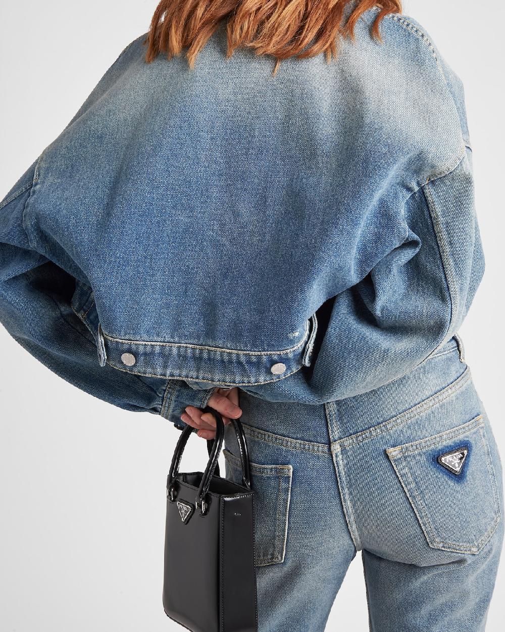 Prada Pantalones De Cinco Bolsillos En Tejido Vaquero Orgánico