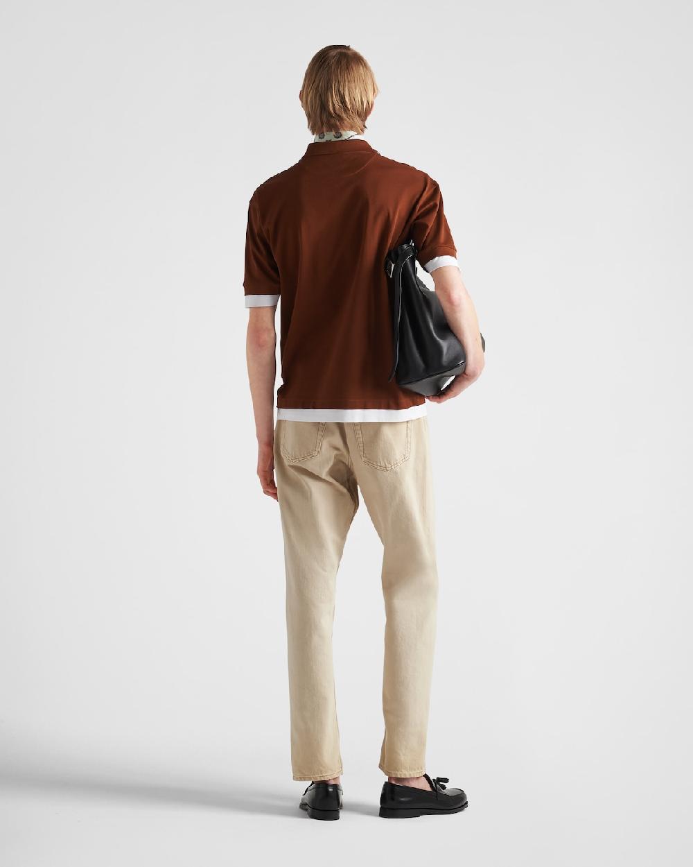 Prada Pantalones Vaqueros De Bull Con Efecto Envejecido