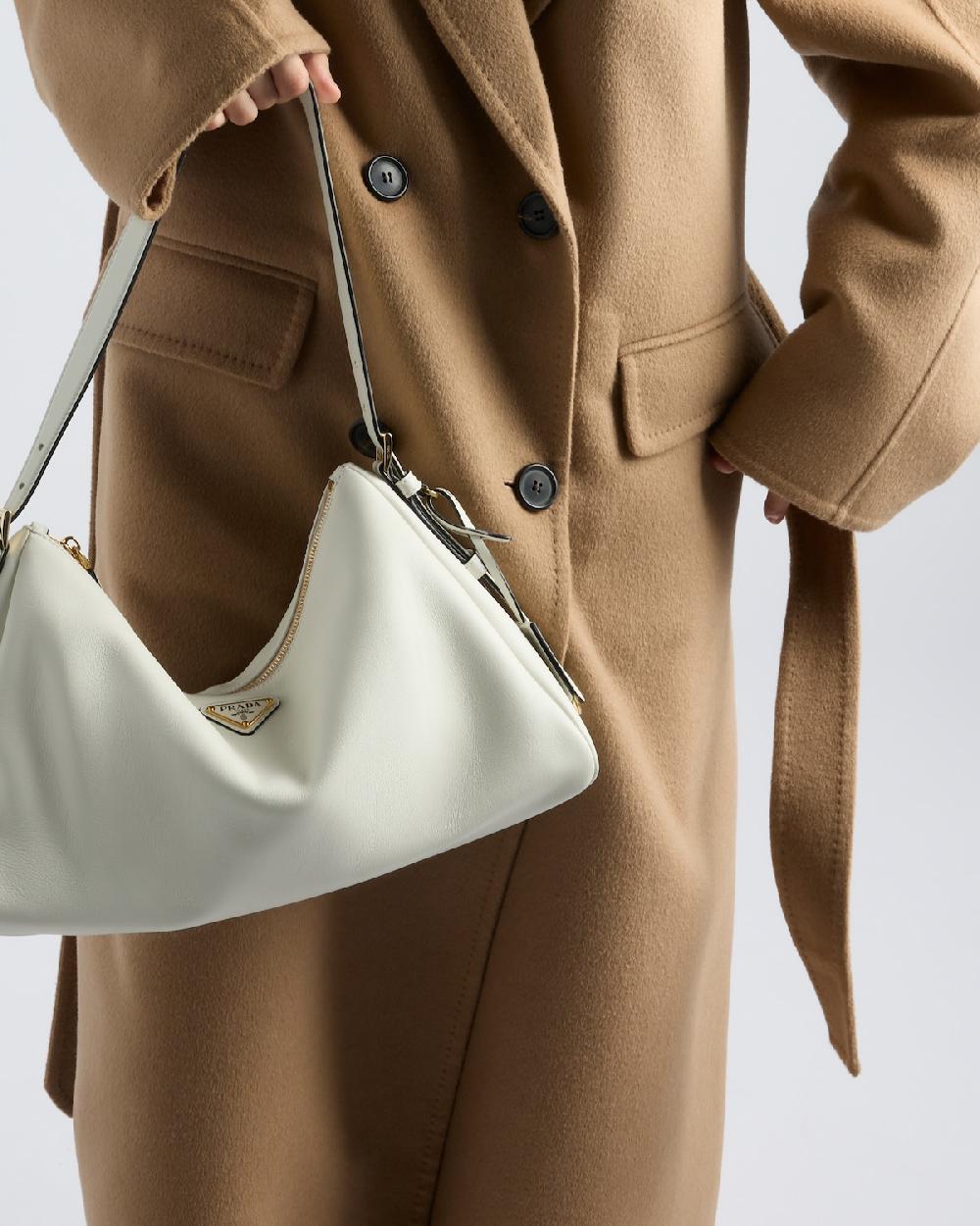 Prada Abrigo De Cashgora De Botonadura Doble