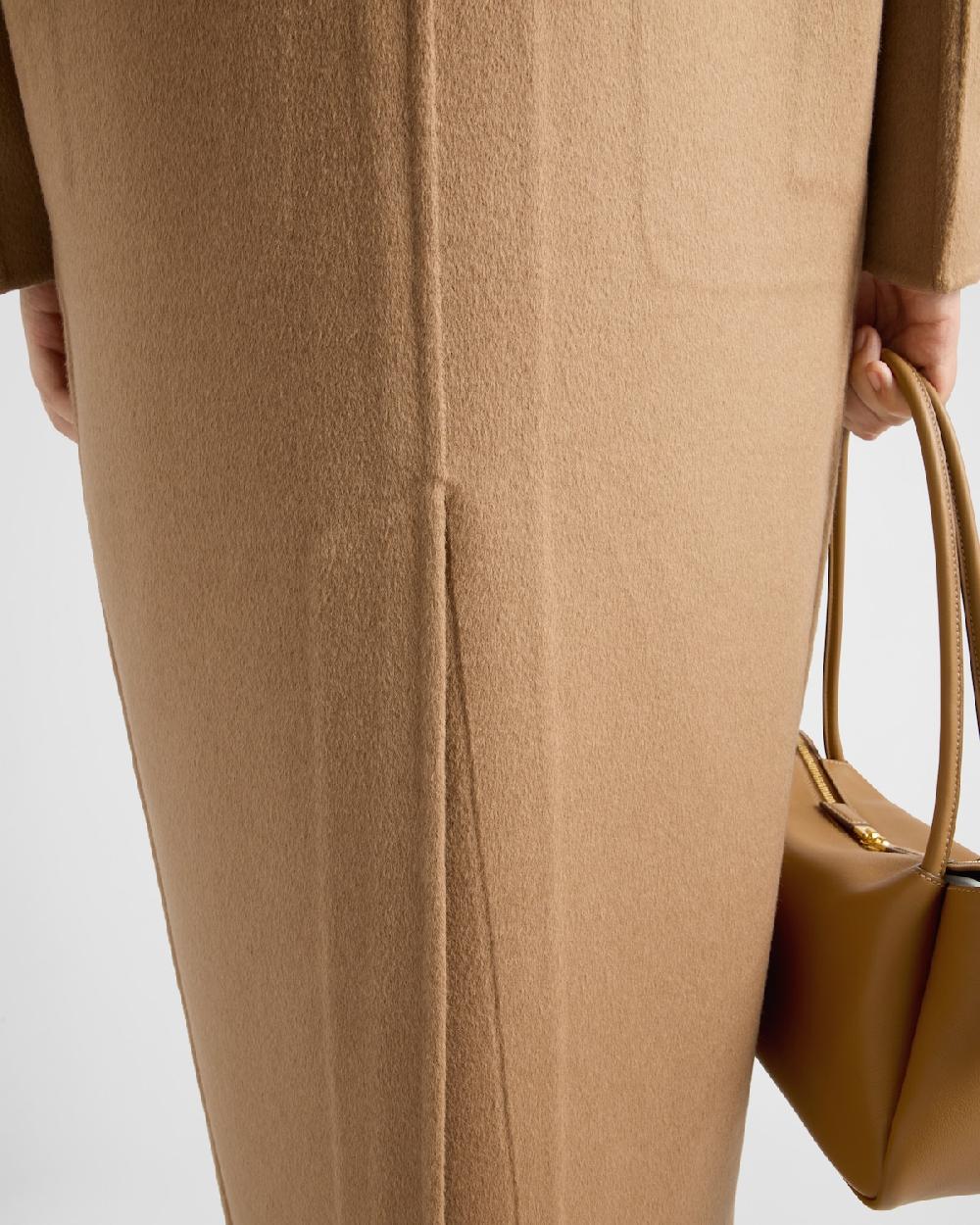 Prada Abrigo De Cashgora De Botonadura Simple