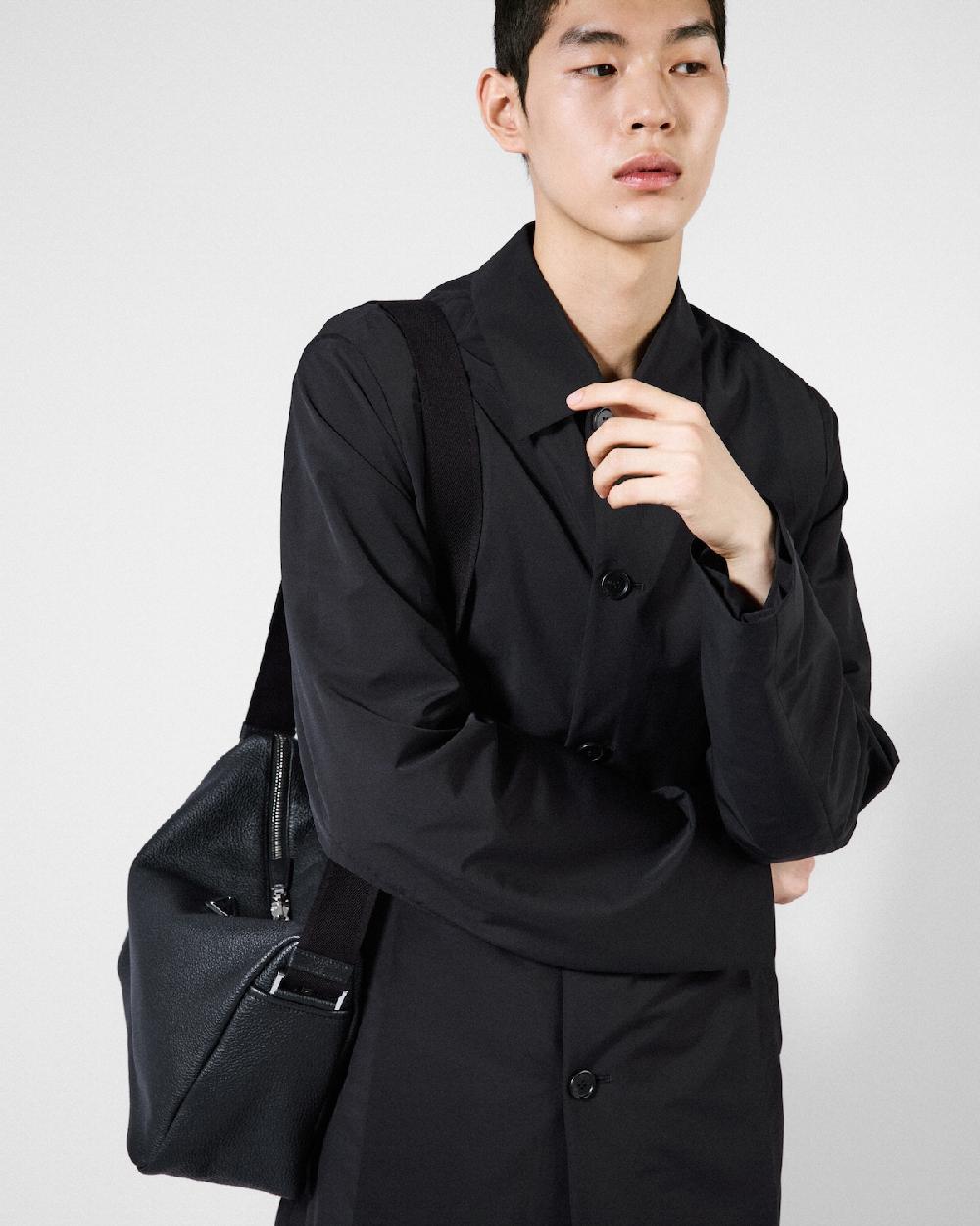 Prada Abrigo De Mezcla De Lana