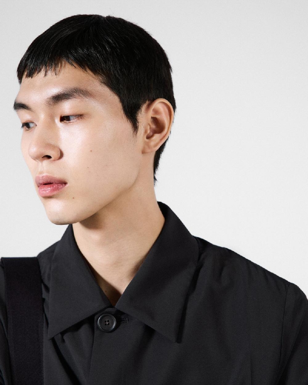 Prada Abrigo De Mezcla De Lana