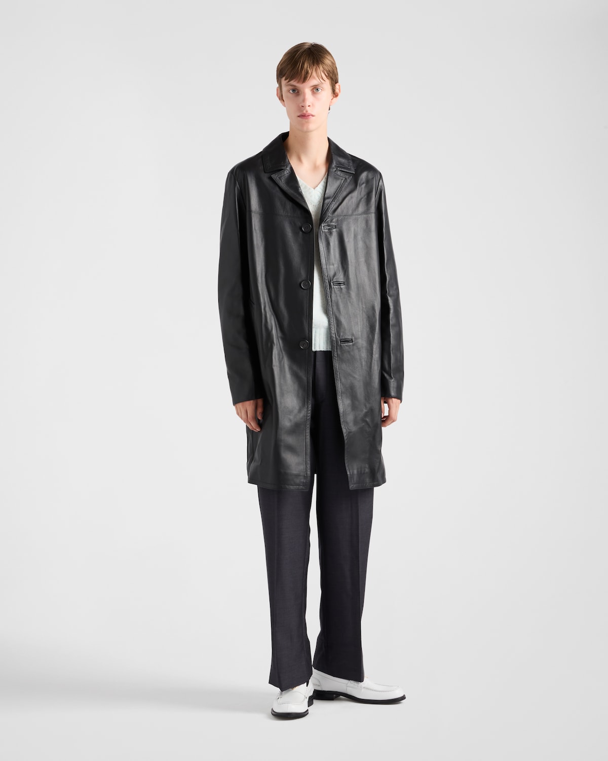 Prada Abrigo de napa