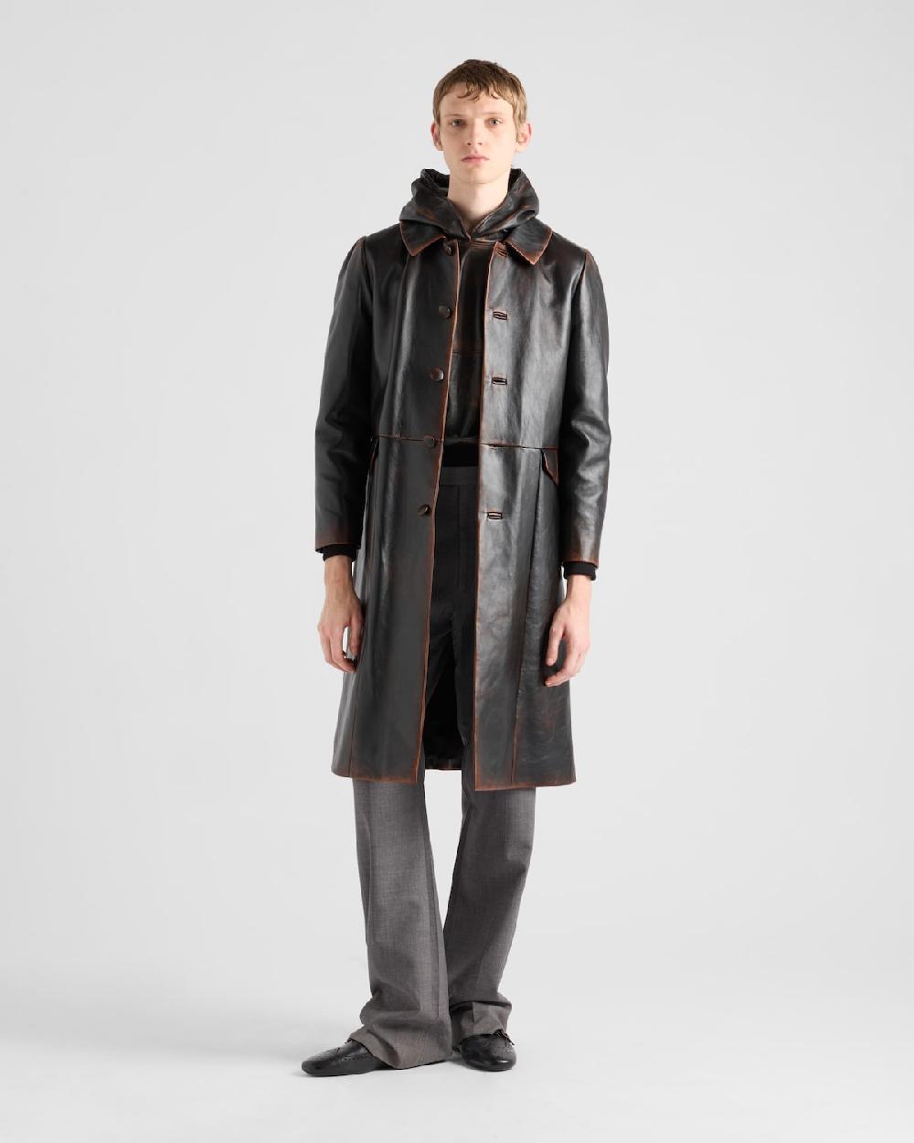 Prada Abrigo de napa