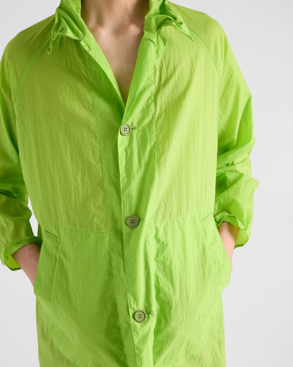 Prada Abrigo De Nylon