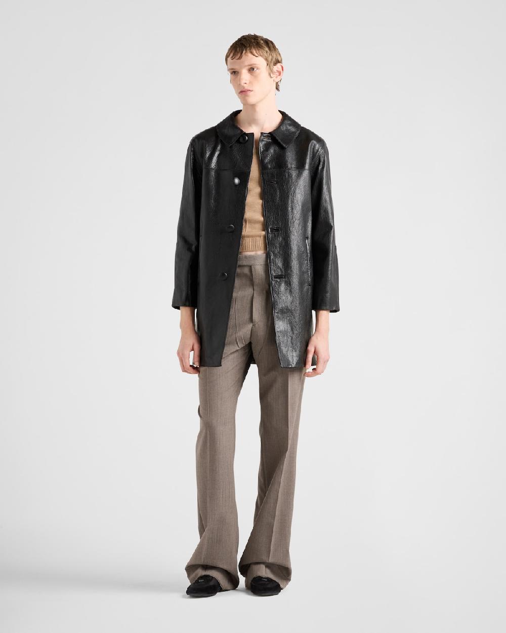 Prada Abrigo de piel