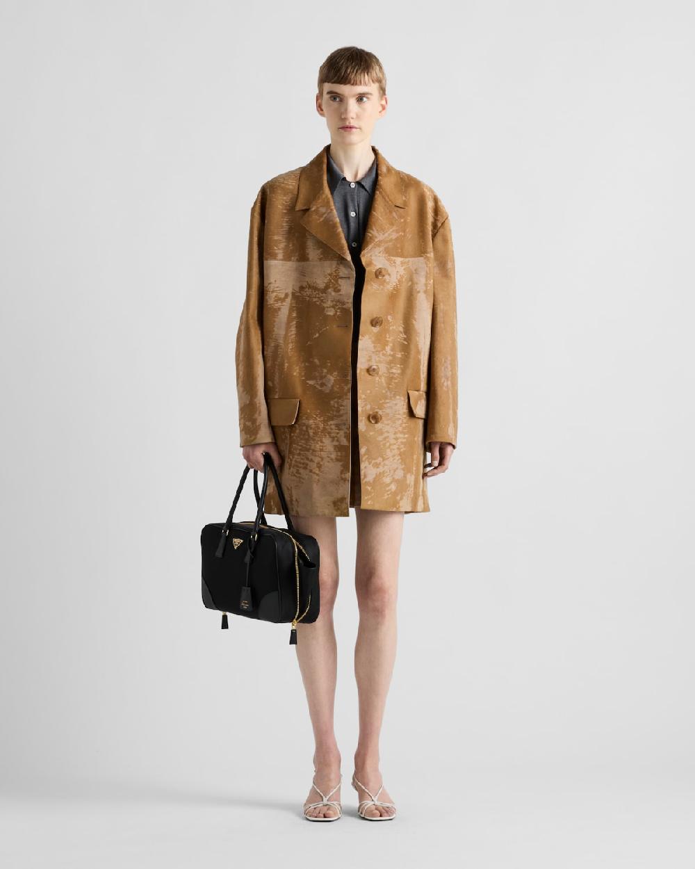 Prada Abrigo de piel