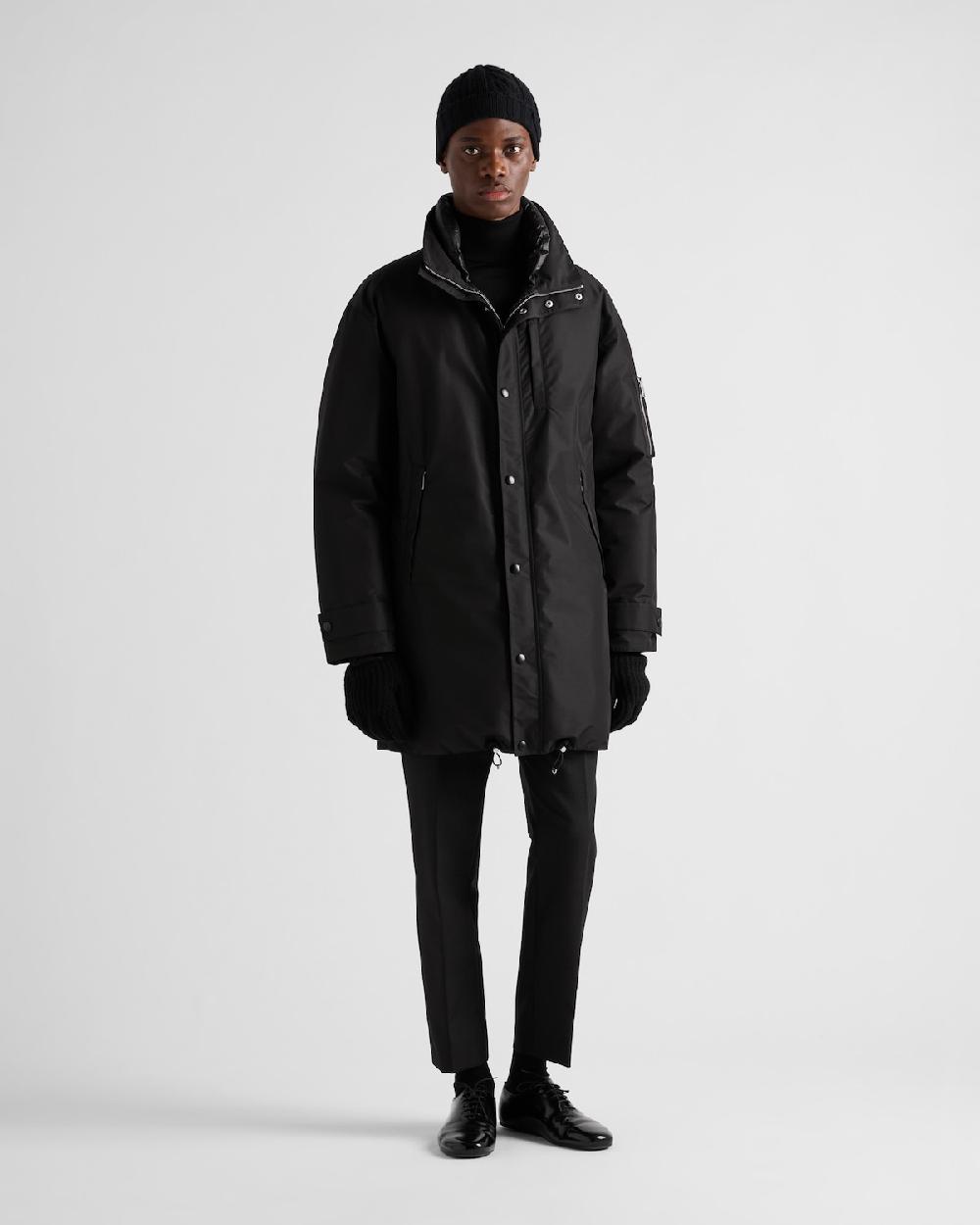 Prada Abrigo de plumón en tejido técnico