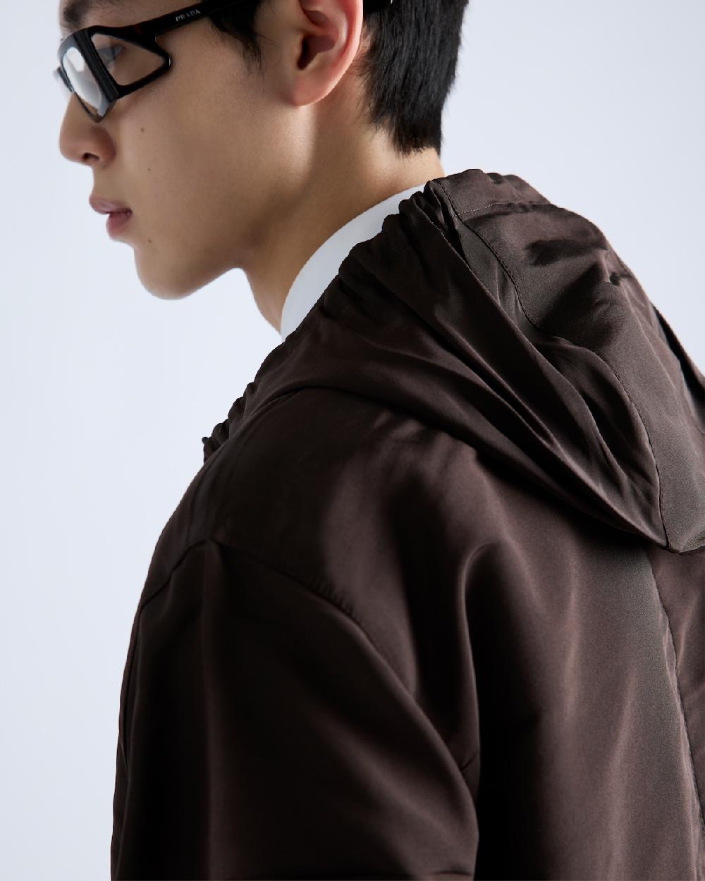 Prada Abrigo De Seda