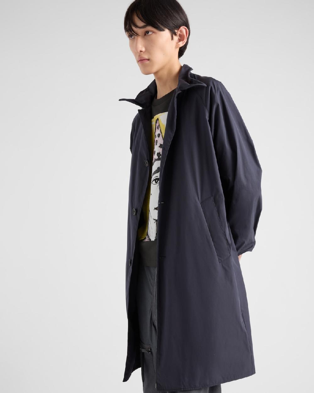 Prada Abrigo En Mezcla De Algodón