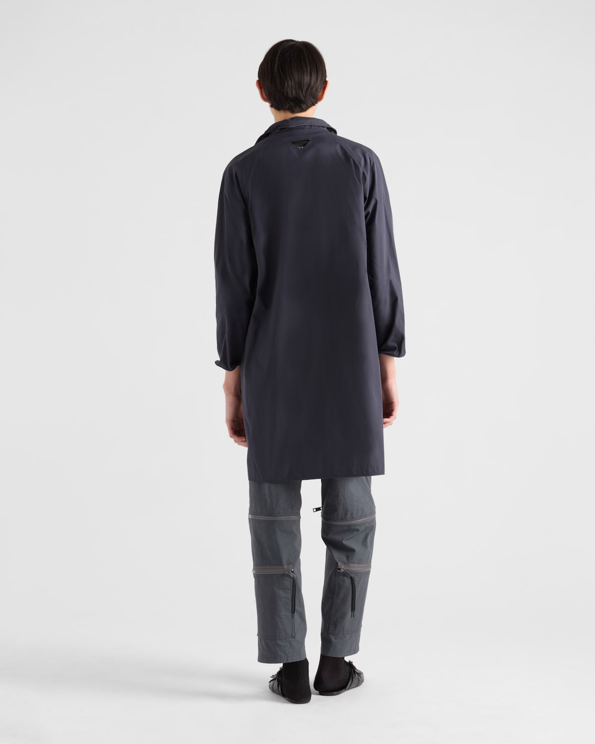 Prada Abrigo En Mezcla De Algodón