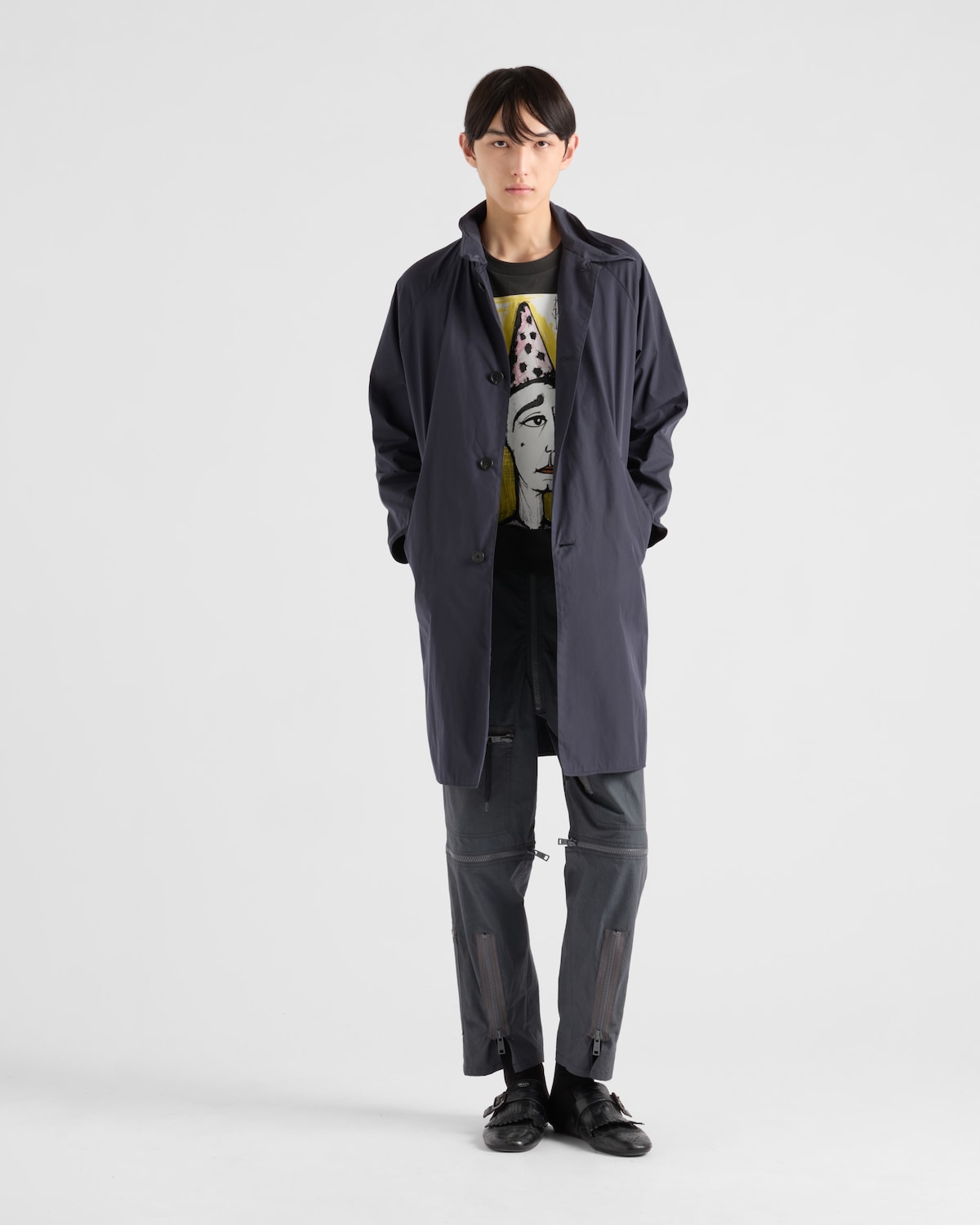 Prada Abrigo en mezcla de algodón