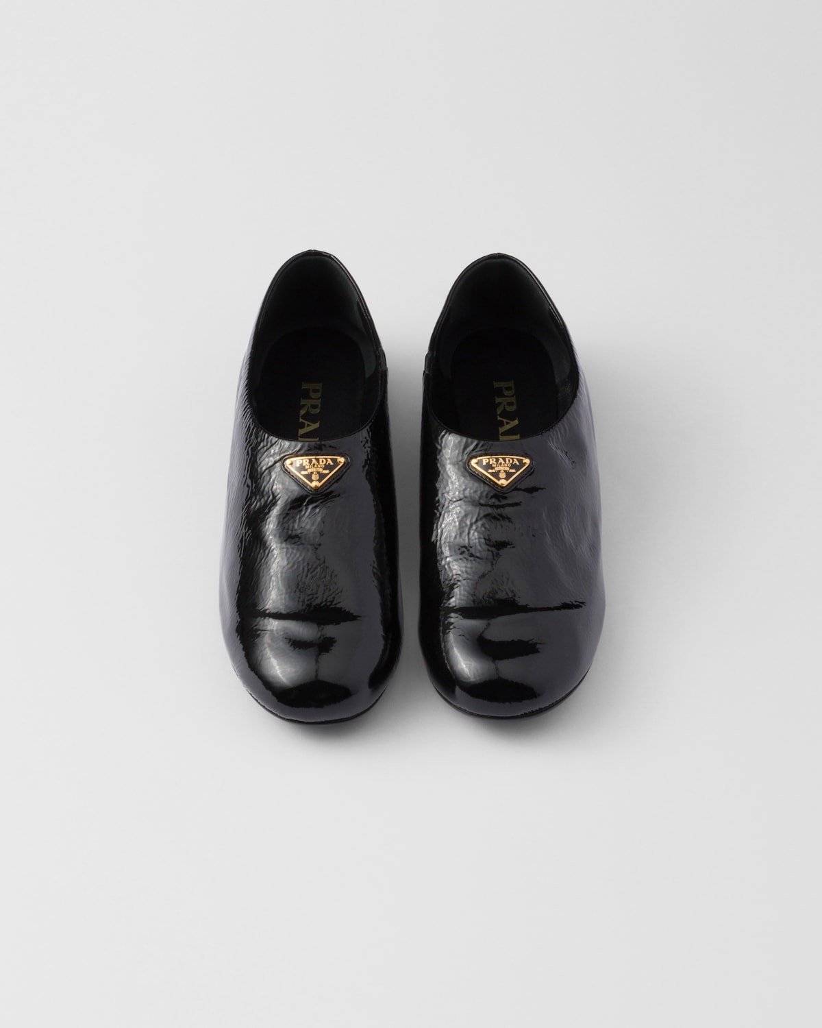 Prada Bailarinas De Charol Naplak