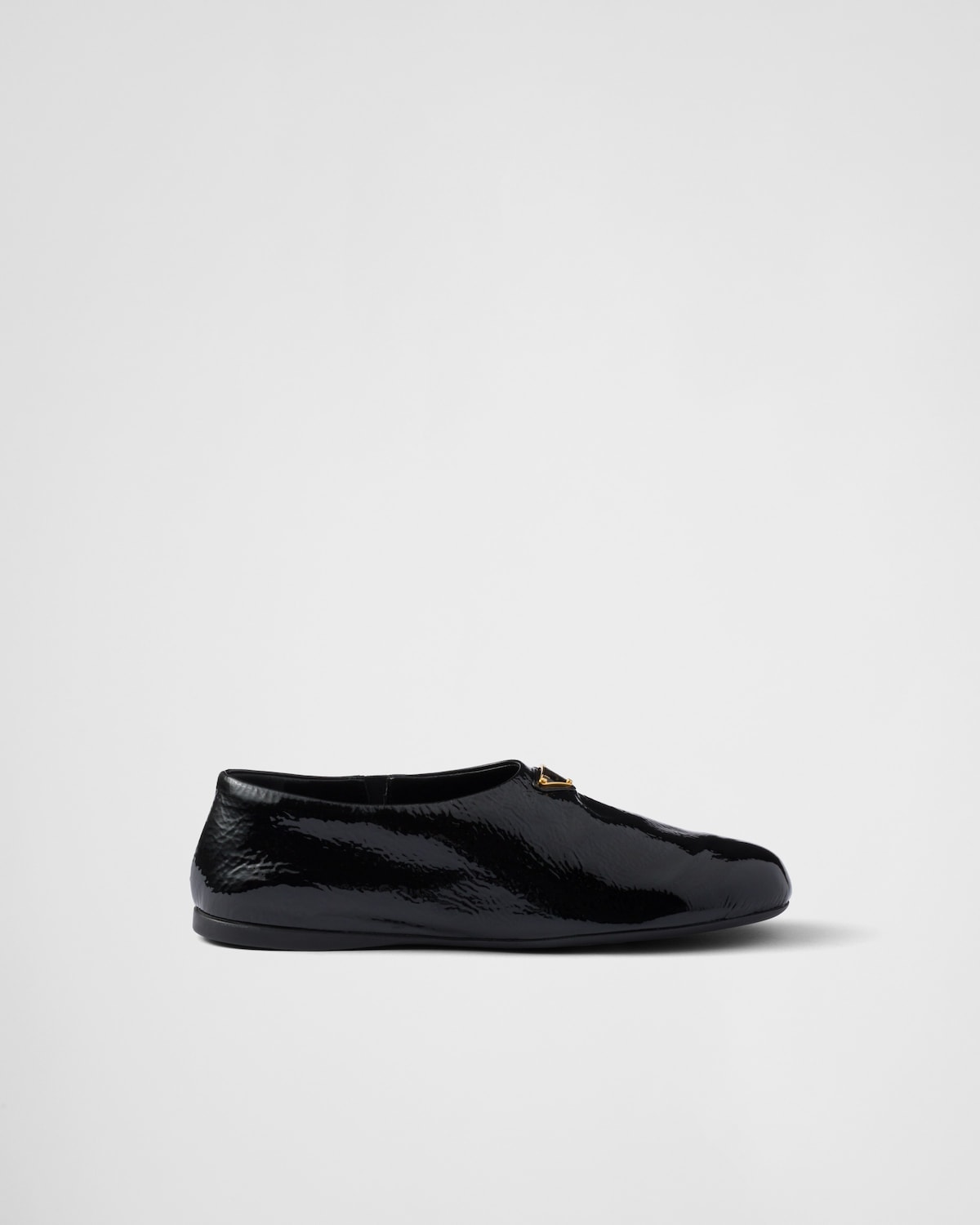 Prada Bailarinas de charol naplak