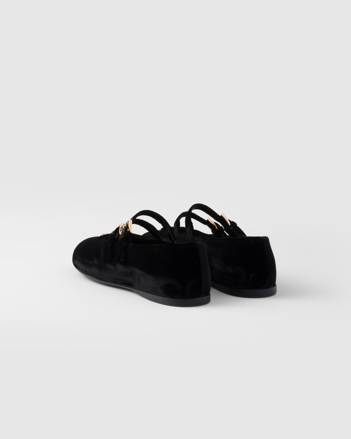 Prada Bailarinas De Terciopelo