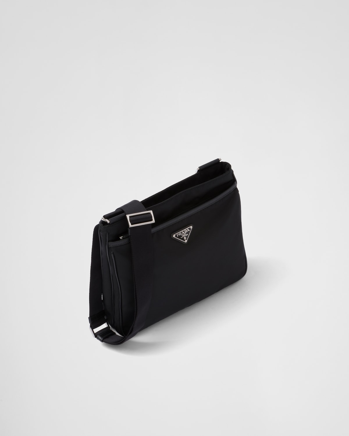 Prada Bandolera De Re-Nylon Y Piel Saffiano