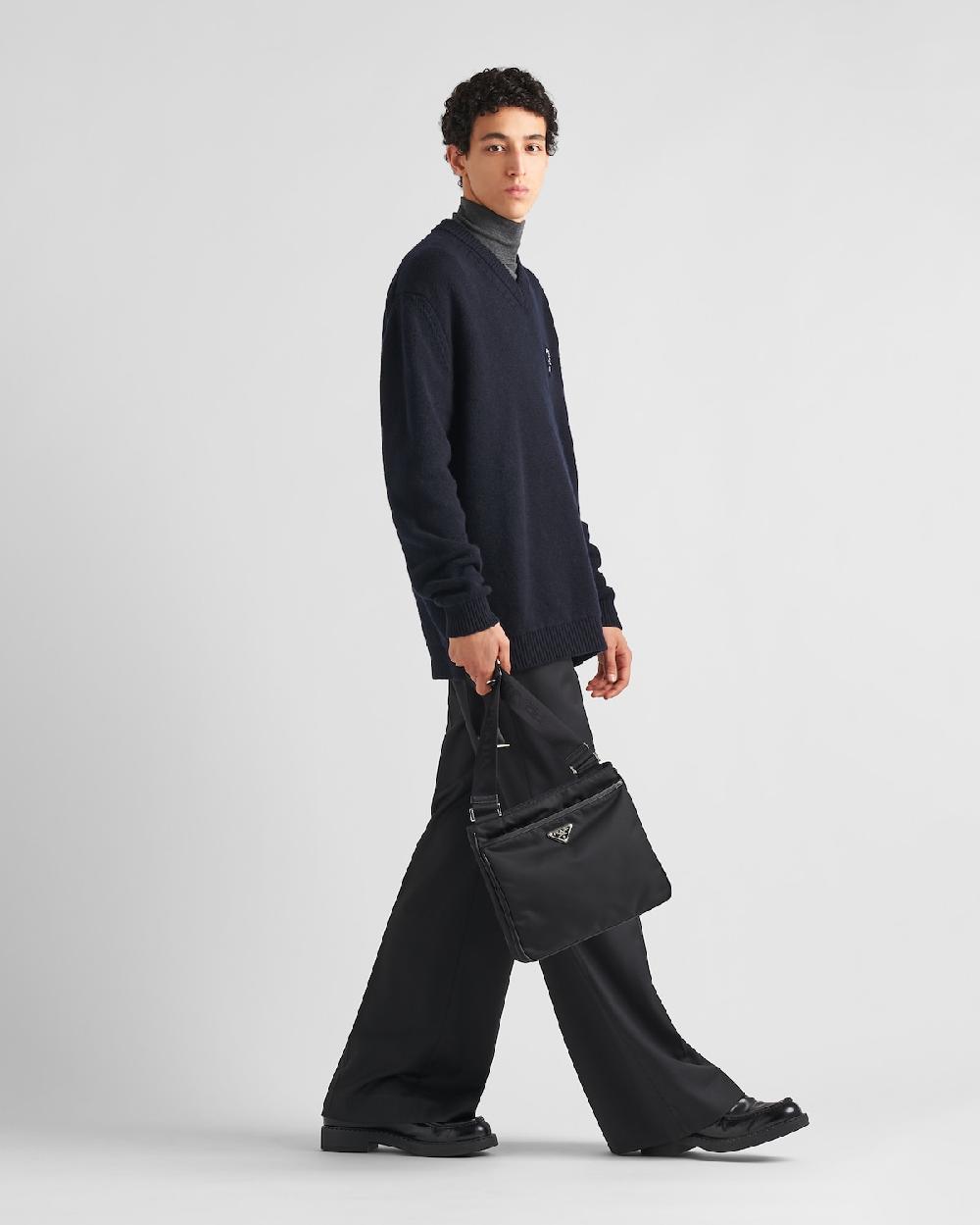 Prada Bandolera de Re-Nylon y piel Saffiano