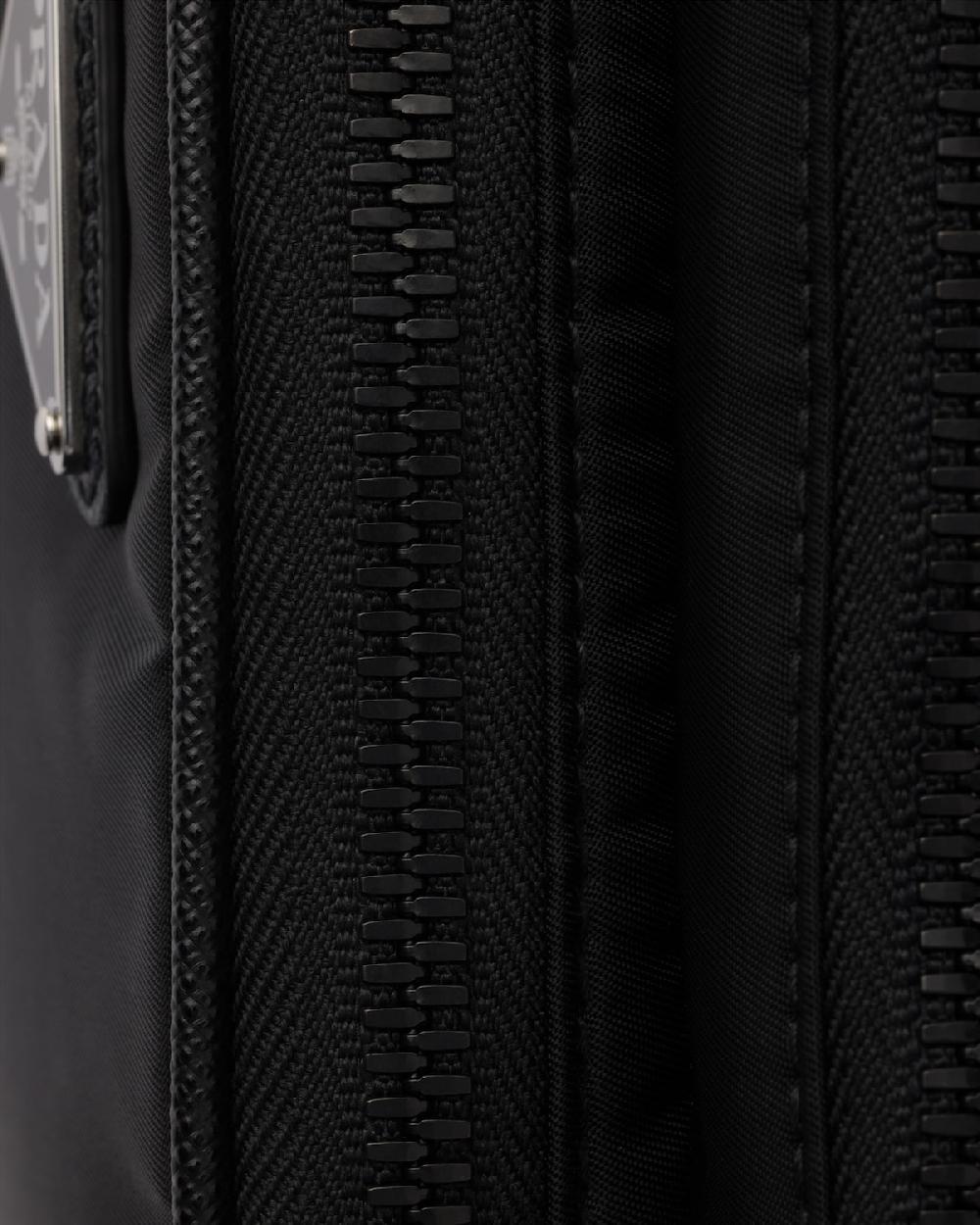 Prada Bandolera De Re-Nylon Y Piel Saffiano