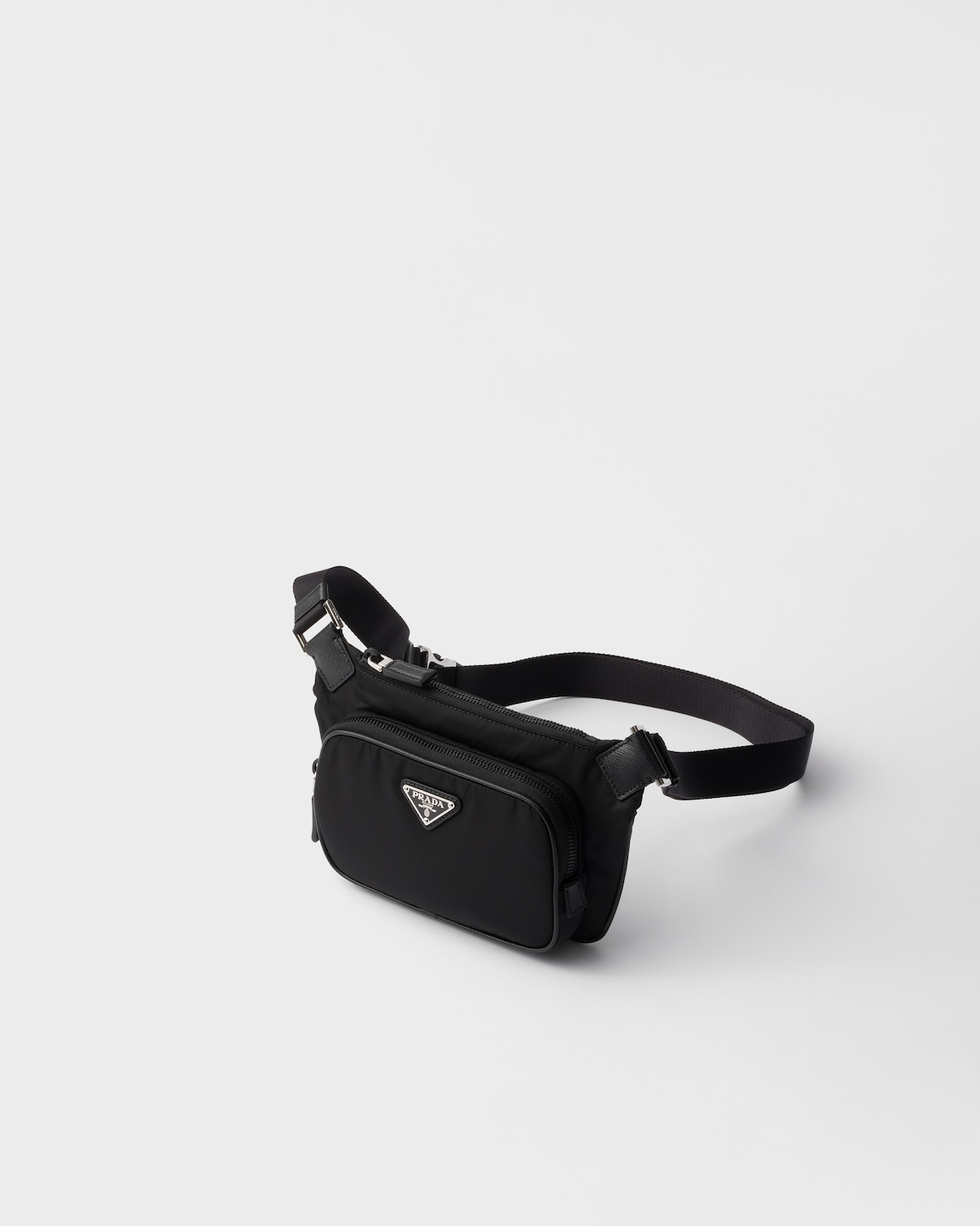 Prada Bandolera de Re-Nylon y piel Saffiano