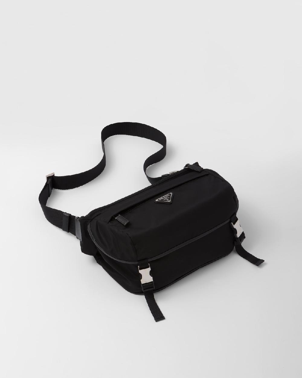 Prada Bandolera De Re-Nylon Y Piel Saffiano