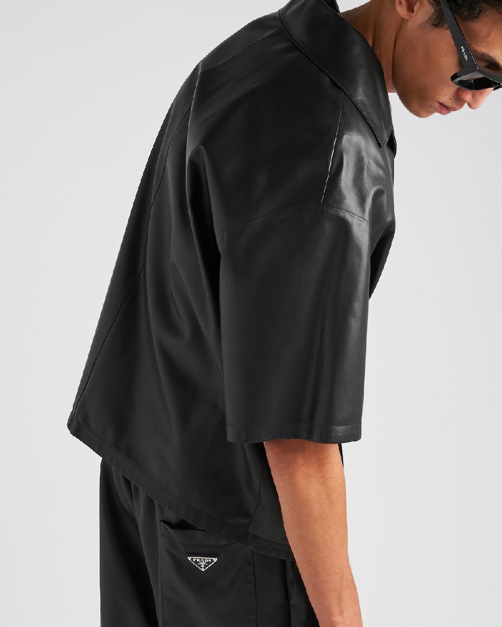 Prada Bermudas De Napa