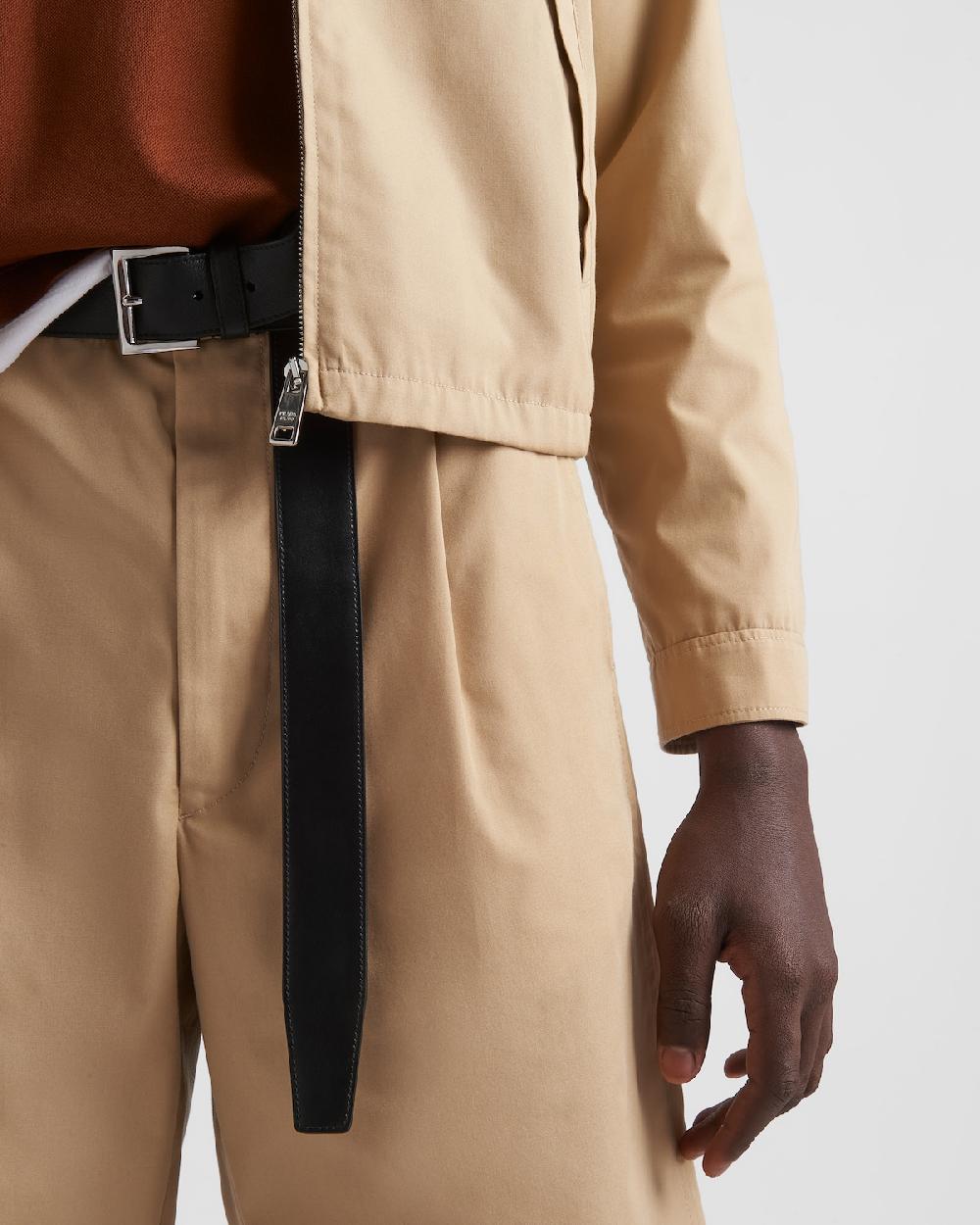 Prada Bermudas De Popelín