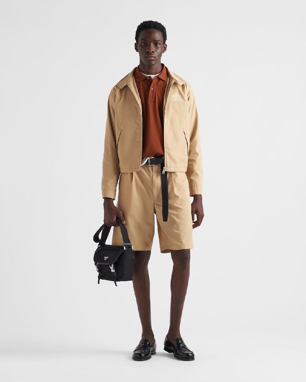 Prada Bermudas de popelín