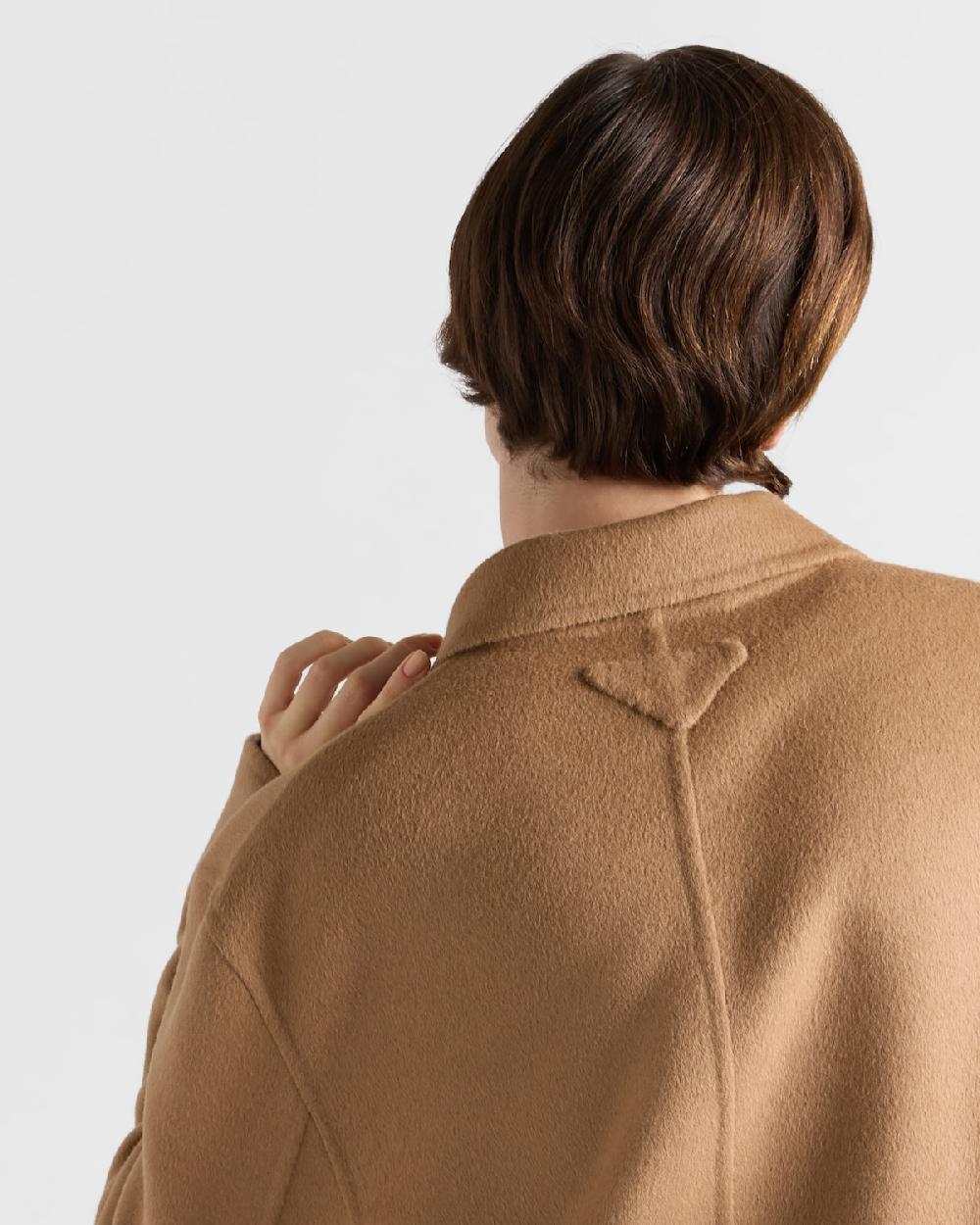 Prada Blazer De Botonadura Doble De Cashgora
