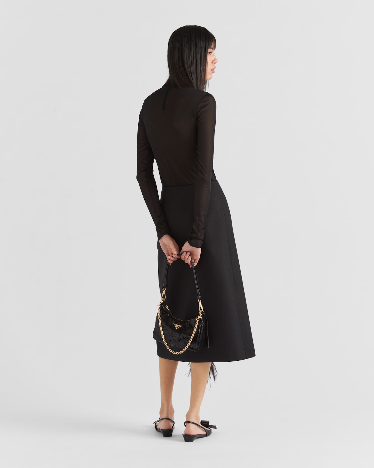 Prada Bodi De Punto De Gazar