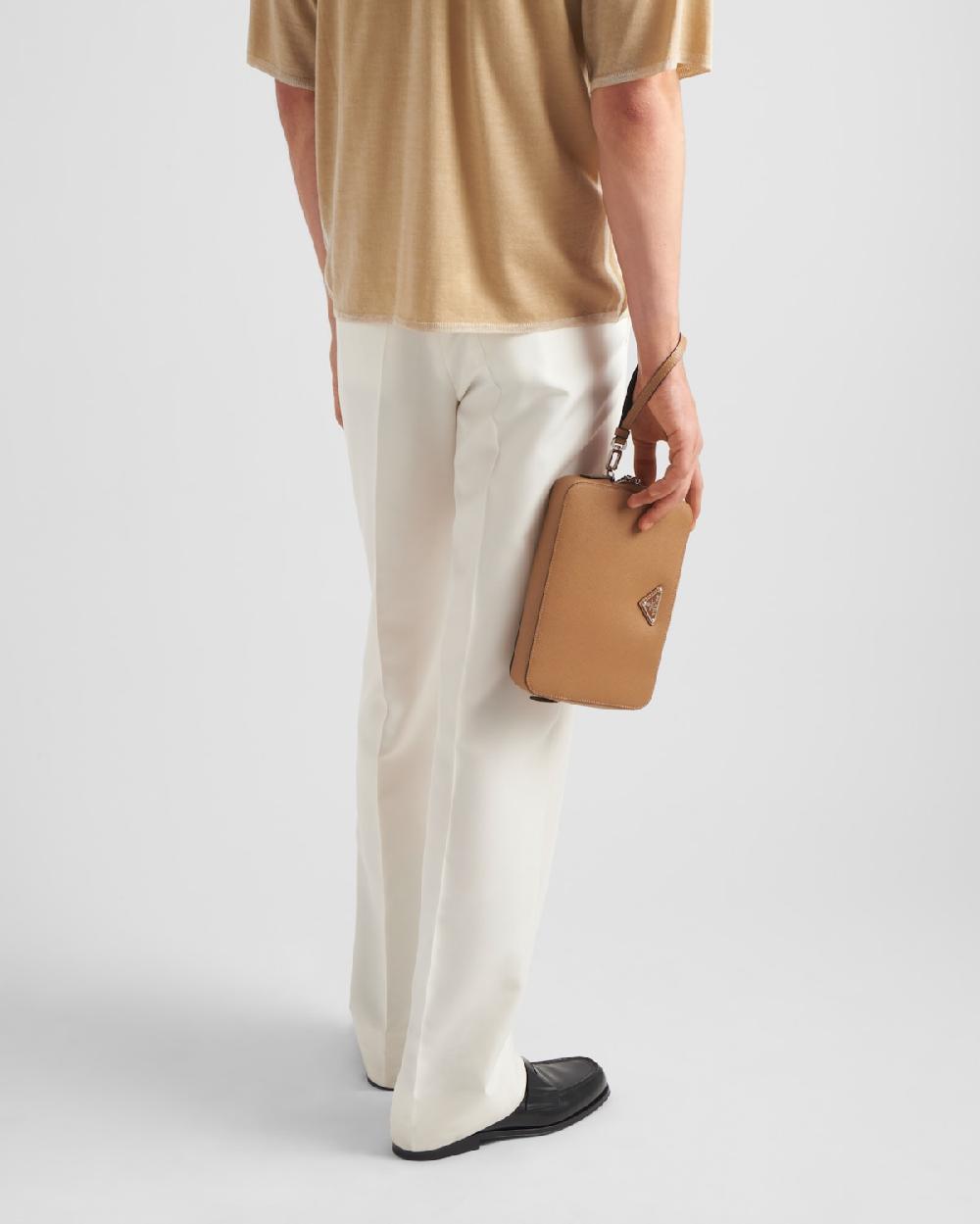 Prada Bolsa de piel Saffiano