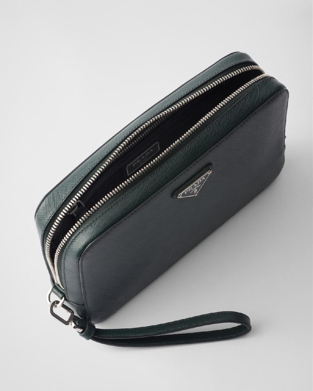 Prada Bolsa De Piel Saffiano