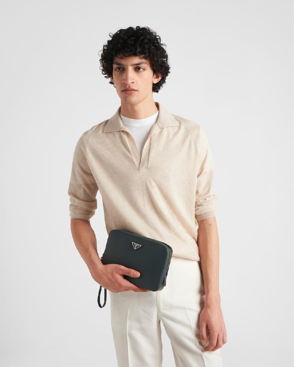 Prada Bolsa de piel Saffiano