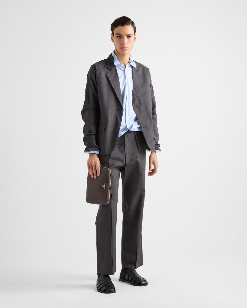 Prada Bolsa de piel Saffiano