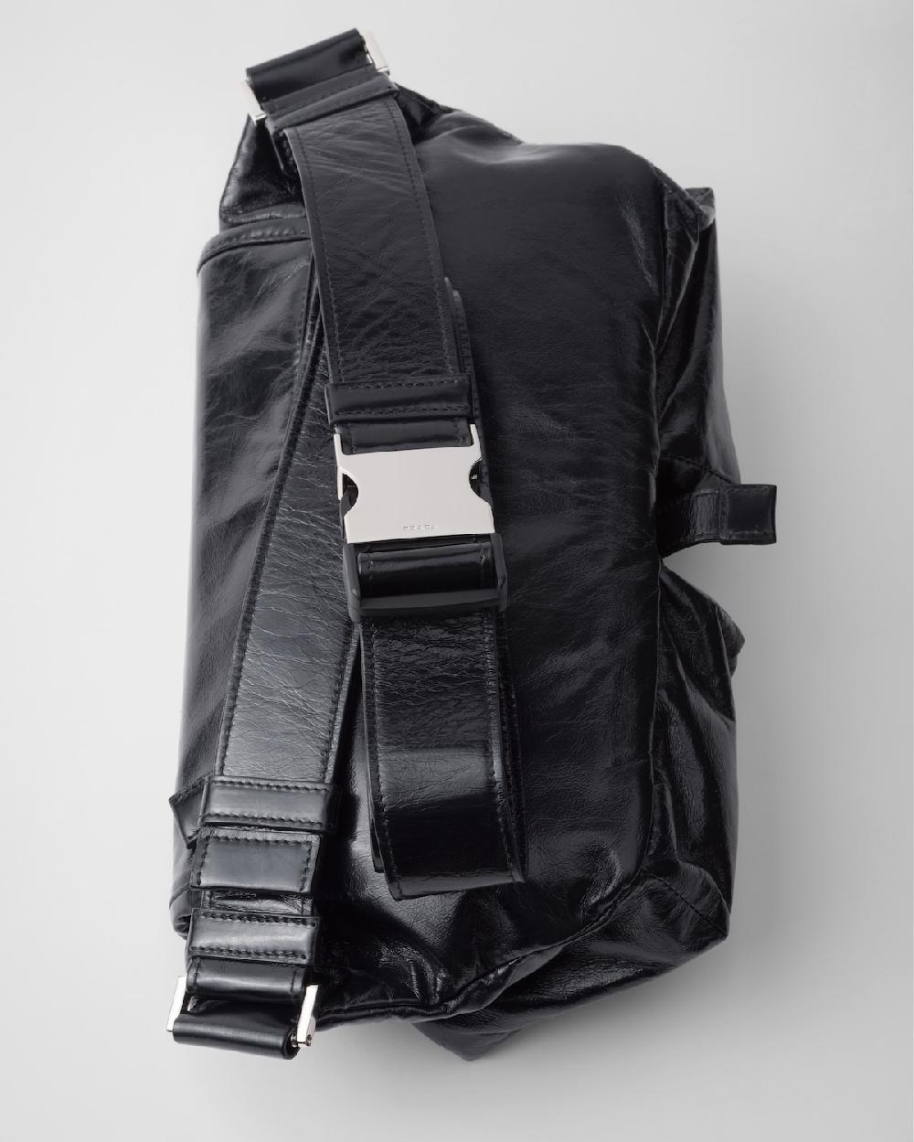 Prada Bolso Bandolera De Piel