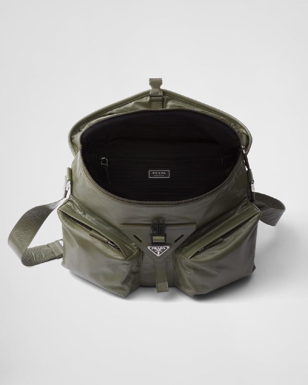 Prada Bolso Bandolera De Piel