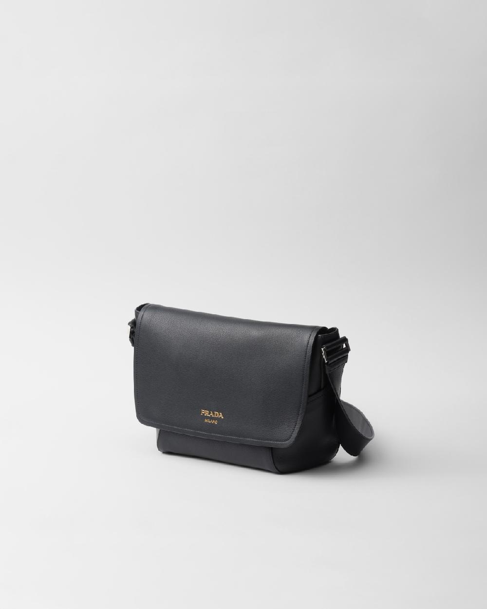 Prada Bolso Bandolera De Piel